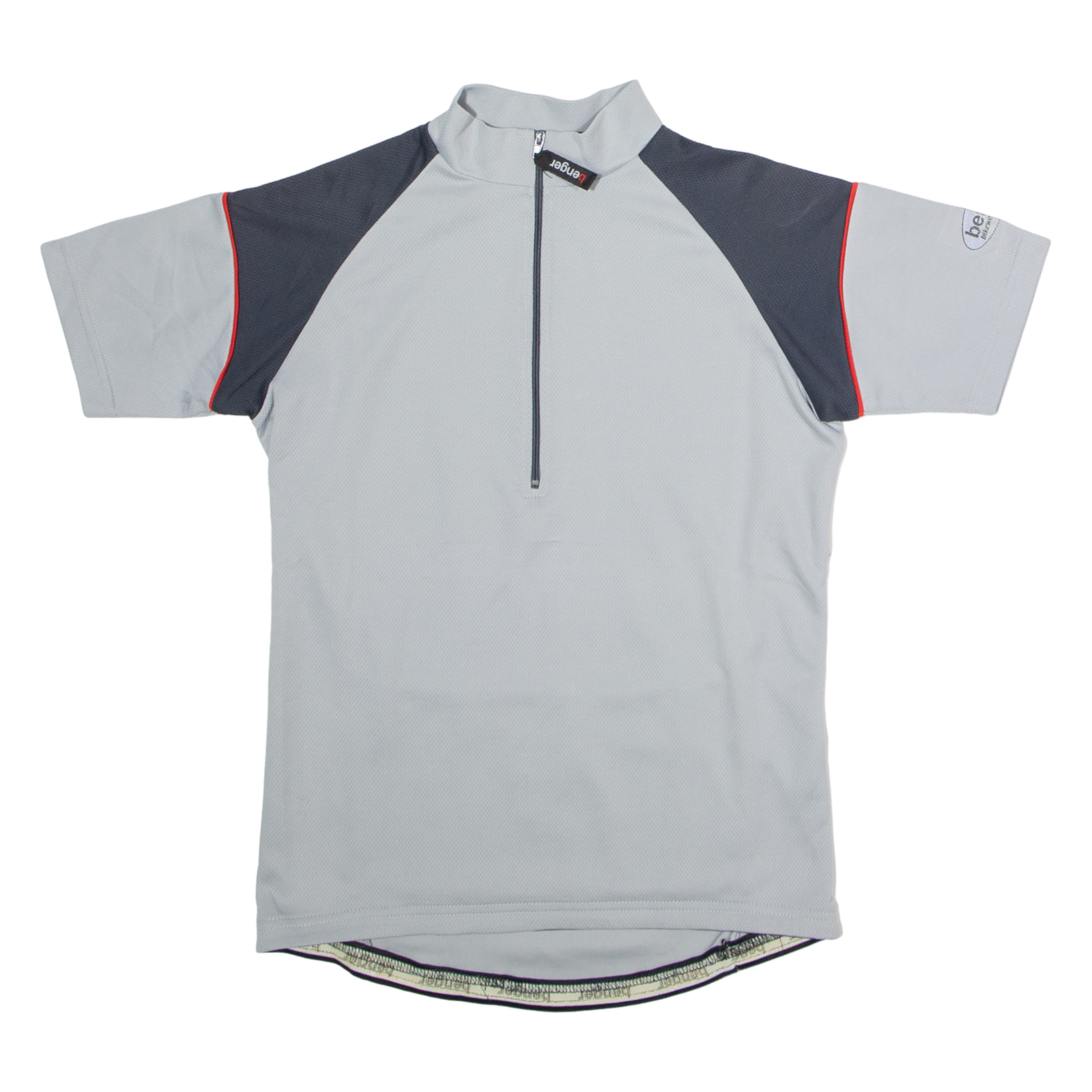 BENGER Cycling Mens Jersey Grey 1/2 Zip S Refurbished - N/A refurbished available on Cerqular