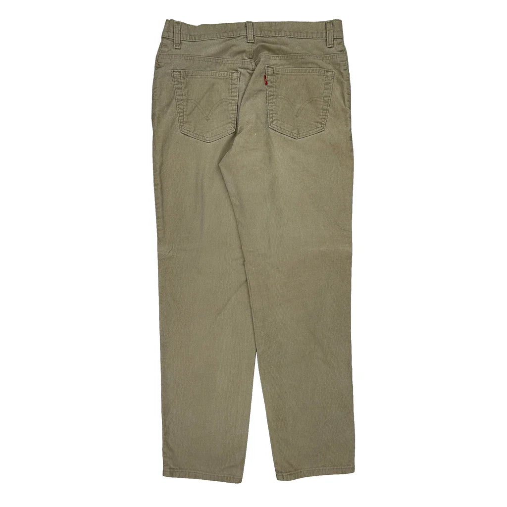 Buy Levis Cord Trousers - 31″ Waist Beige Cotton Blend Refurbished - $36.17 Levis Cord Trousers - 31″ Waist Beige Cotton Blend Refurbished - Thrifted (note: this is a term often used to describe second- refurbished available on Cerqular