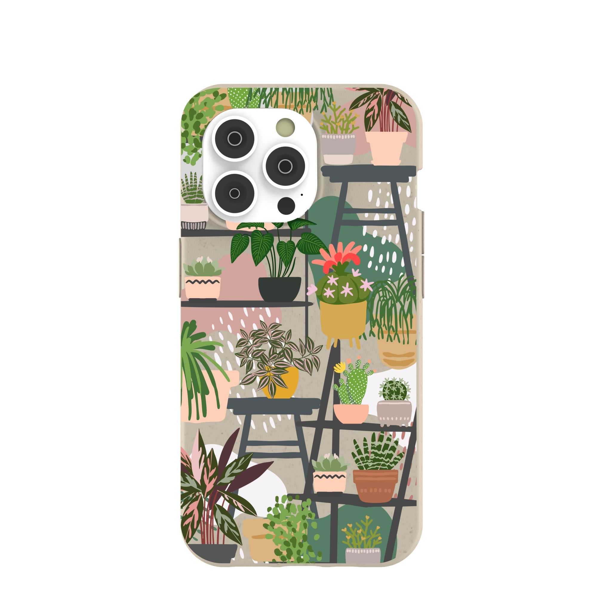 London Fog Botanical Oasis iPhone 14 Pro Case Refurbished - Pela Case refurbished available on Cerqular