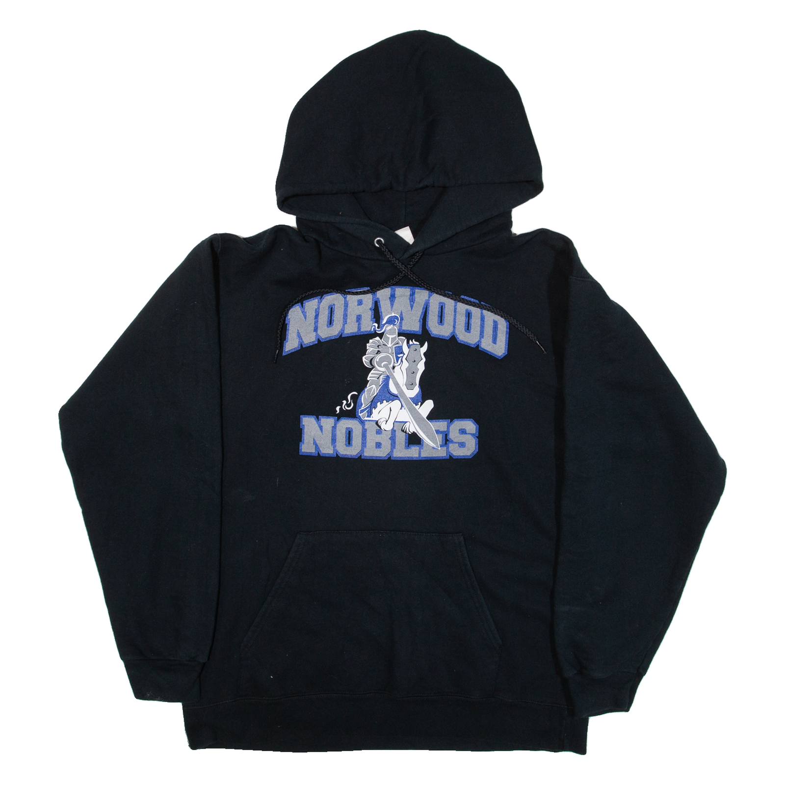 HANES Norwood Nobles Mens Black Hoodie USA S Refurbished - N/A refurbished available on Cerqular