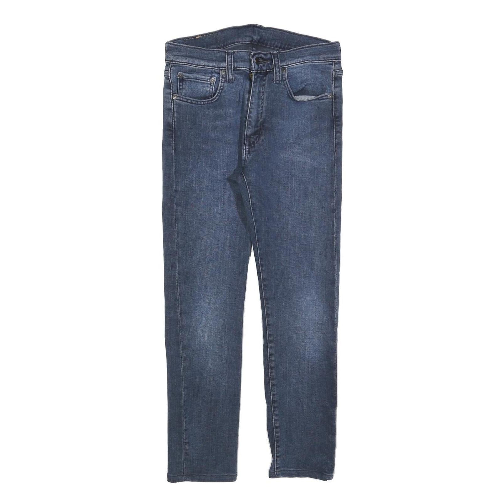 LEVI'S 519 Mens Slim Blue Denim Medium W30 L25 Zip Cotton Blend Jeans Refurbished - N/A refurbished available on Cerqular