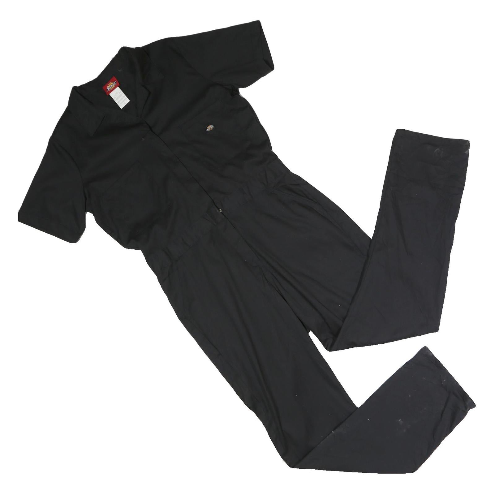 Buy DICKIES Mens Black Cotton Blend Regular Fit Dungarees L W36 L30 Workwear Refurbished - $74.09 DICKIES Mens Black Cotton Blend Regular Fit Dungarees L W36 L30 Workwear Refurbished - N/A refurbished available on Cerqular