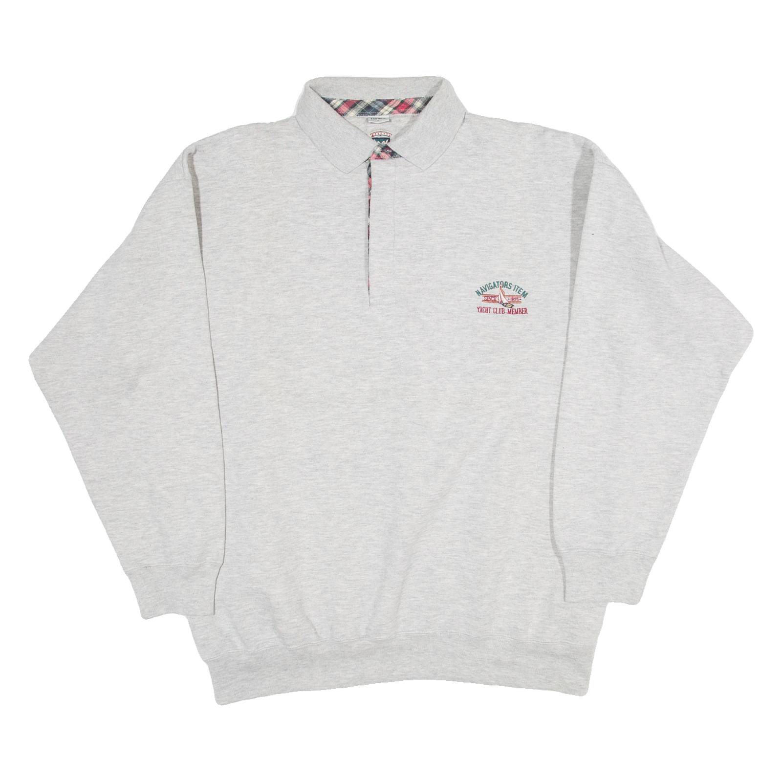 TORERO Navigators Item Mens Sweatshirt Grey Collared L Refurbished - N/A refurbished available on Cerqular