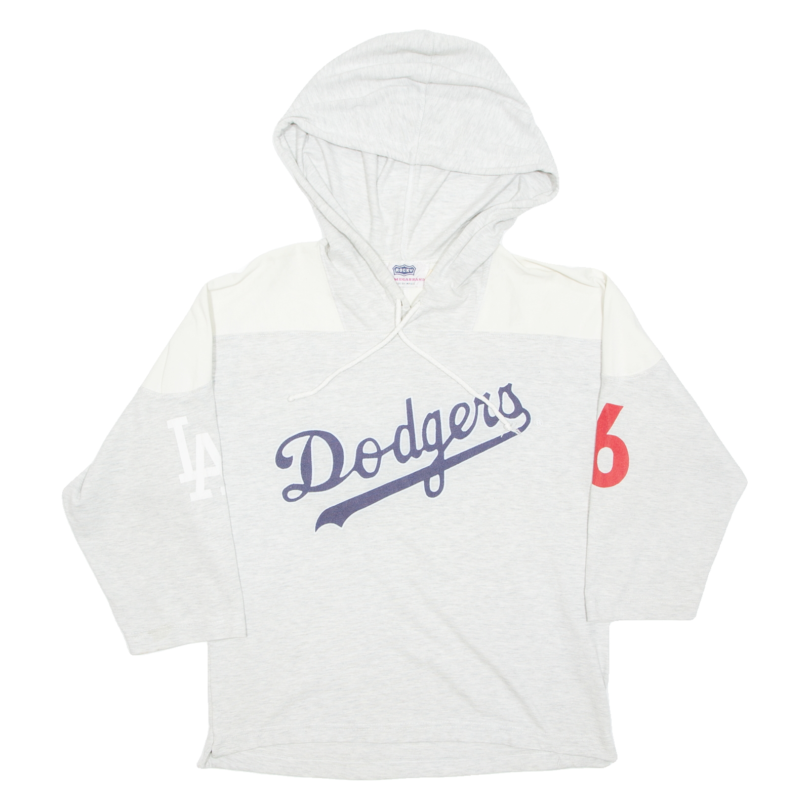 ROCKY Dodgers Mens Grey Hoodie M Refurbished - N/A refurbished available on Cerqular