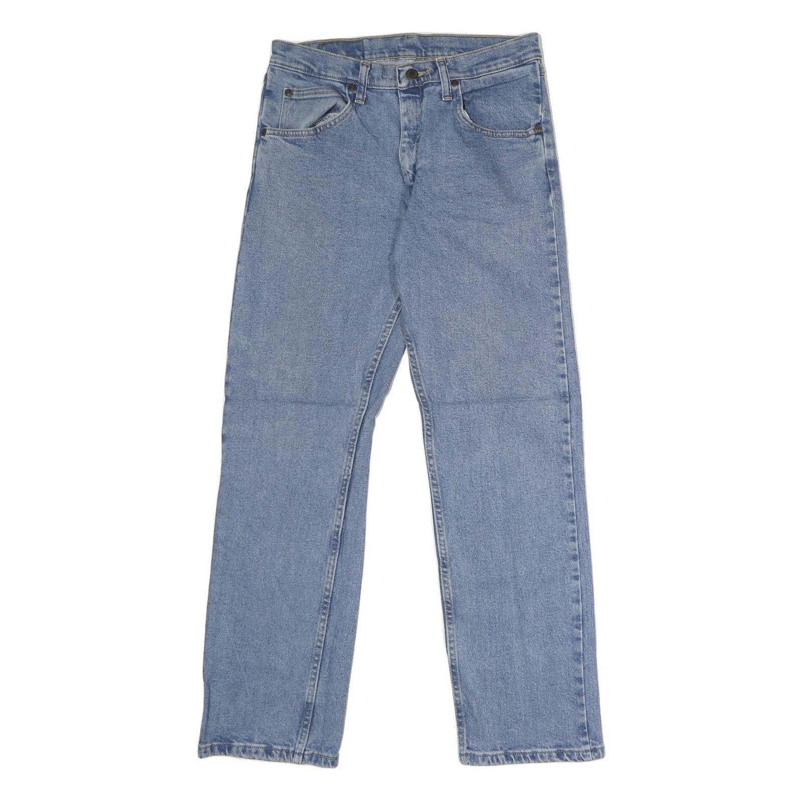 Buy WRANGLER Mens Jeans Blue Relaxed Straight Denim Medium W30 L30 Classic Fit Zip Refurbished - $29.89 WRANGLER Mens Jeans Blue Relaxed Straight Denim Medium W30 L30 Classic Fit Zip Refurbished - N/A refurbished available on Cerqular