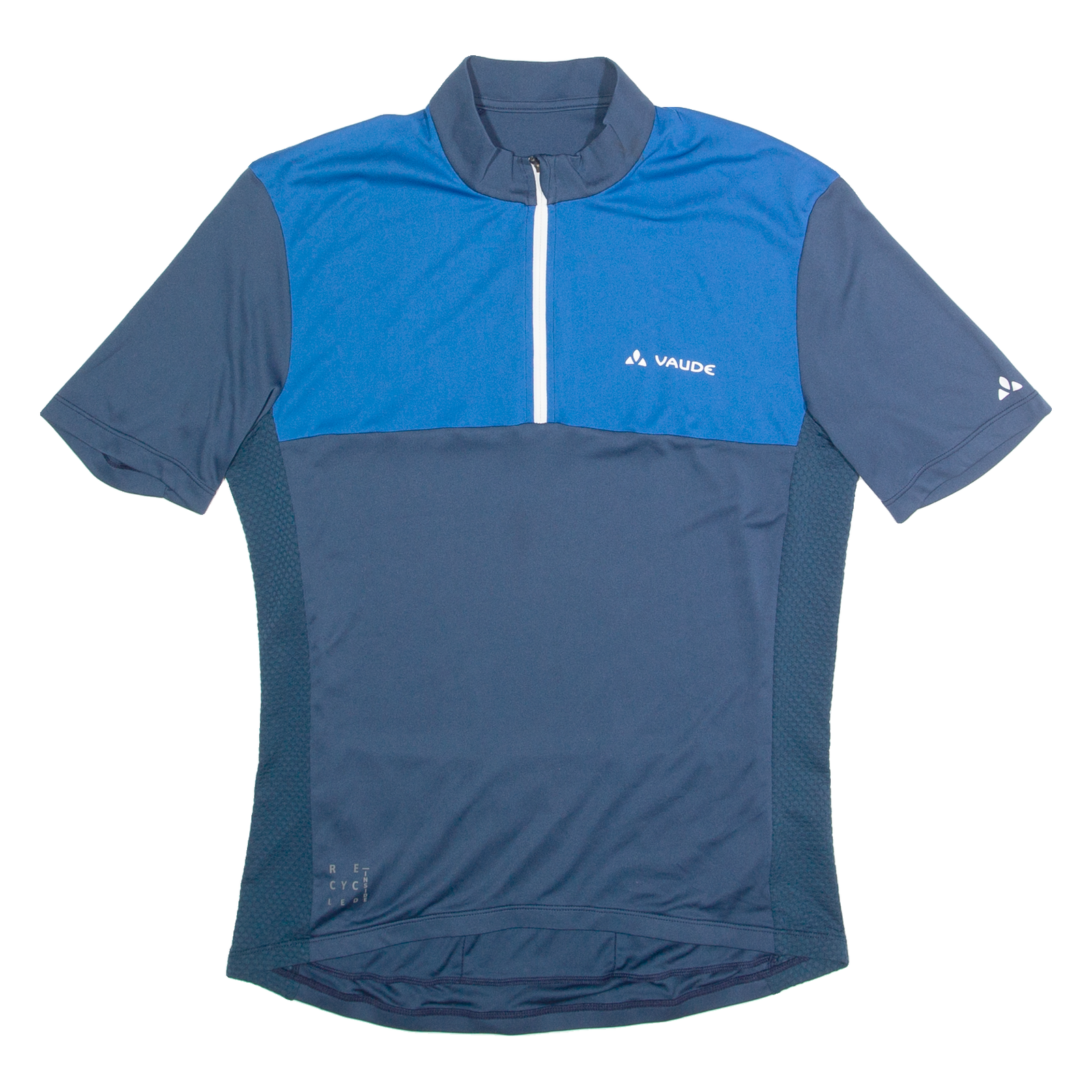 VAUDE Cycling Mens Jersey Blue 1/4 Zip M Refurbished - N/A refurbished available on Cerqular