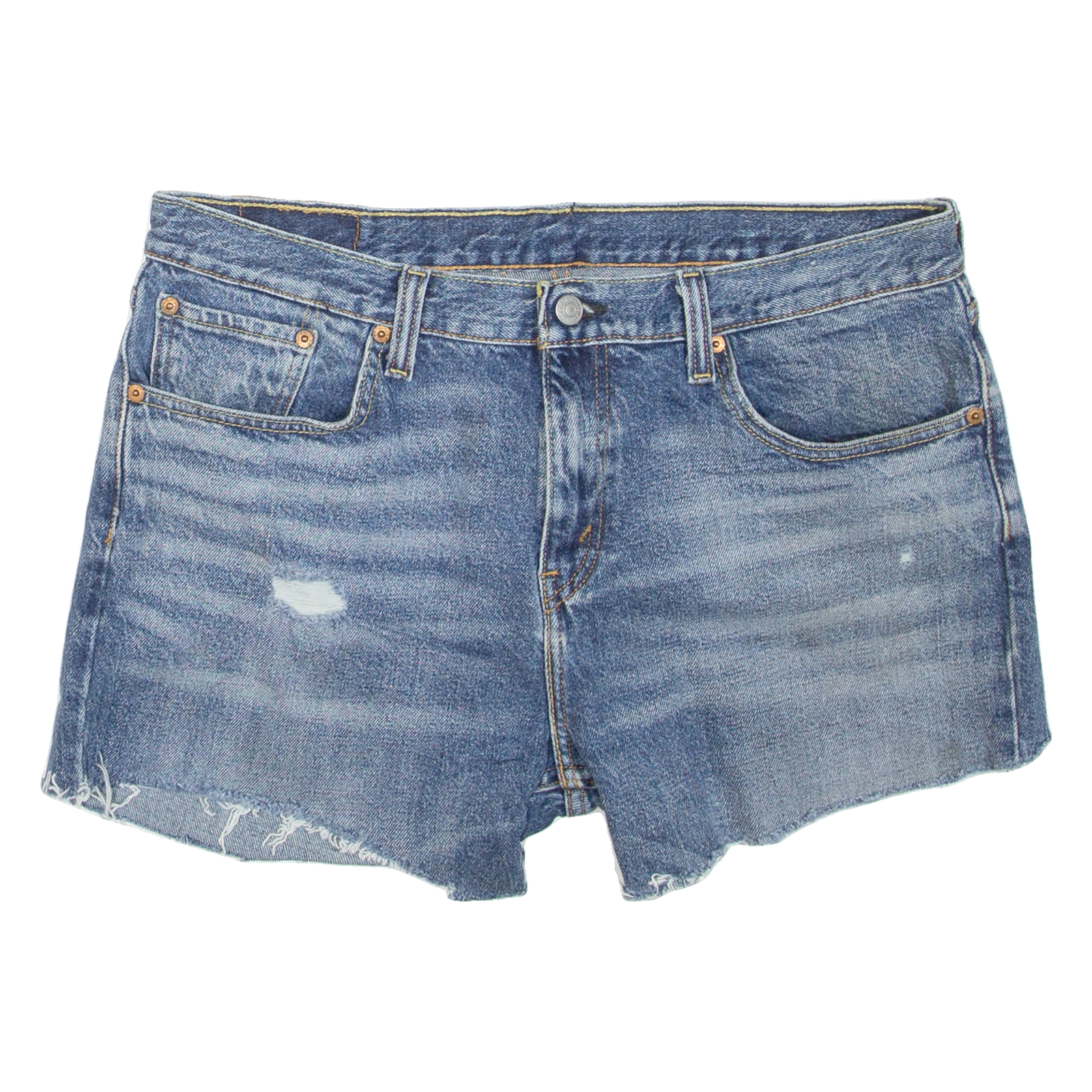 MAX MARA LEISURE 511 Womens Denim Shorts Blue M W34 Refurbished - N/A refurbished available on Cerqular