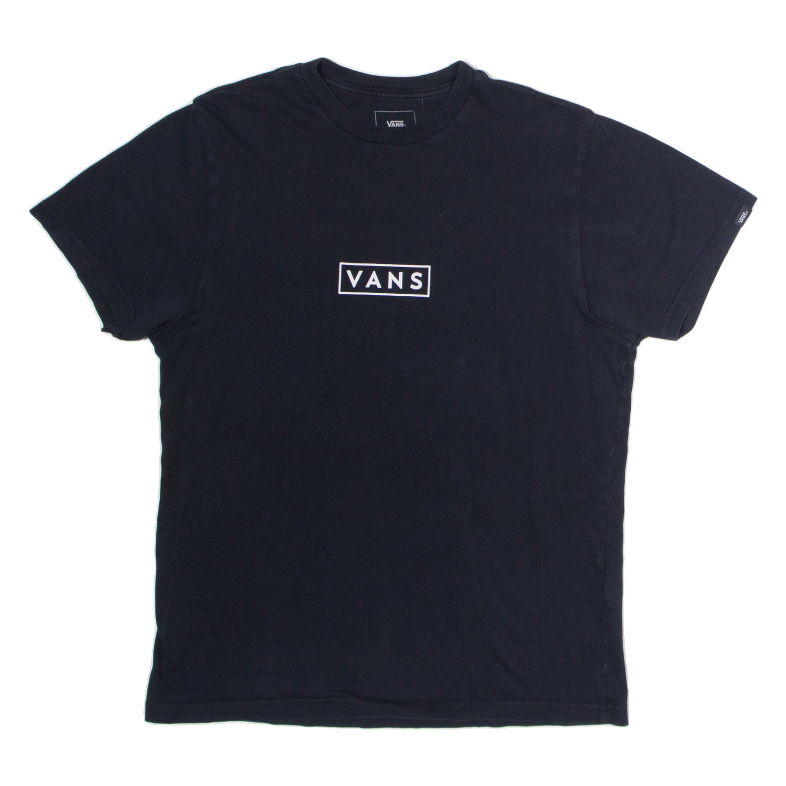 VANS Custom Fit Mens T-Shirt Black M Refurbished - N/A refurbished available on Cerqular