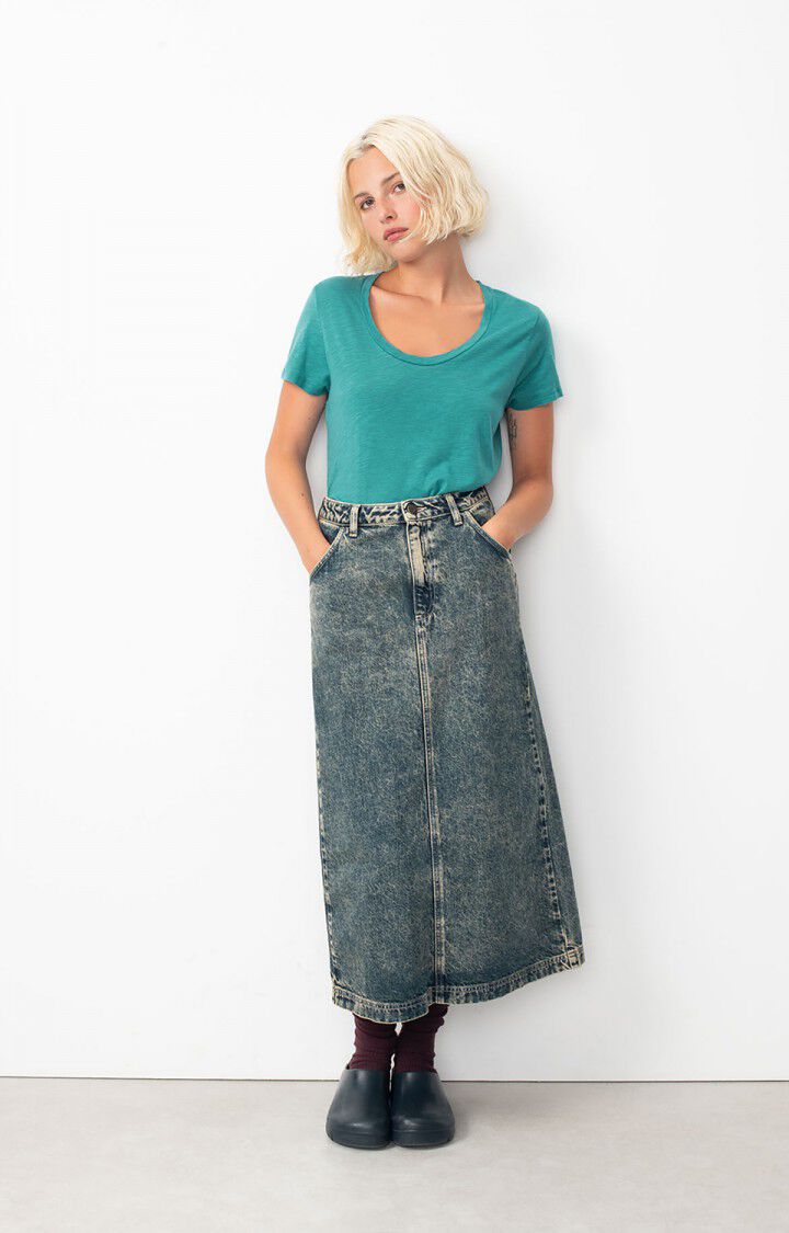 Tshirt Jac48 Emeraude-Chine | Color: EMERAUDE CHINE | Size: XS Refurbished - Rue Madame is a known brand, and the standardized name is " refurbished available on Cerqular