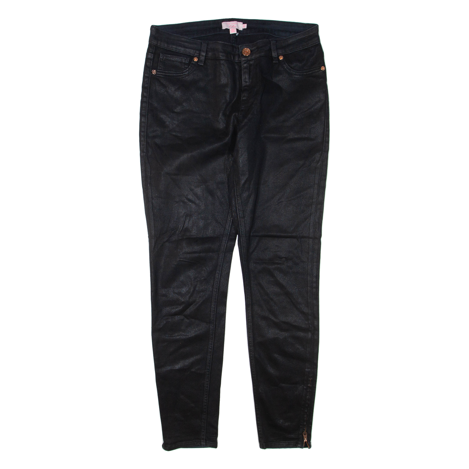 TED BAKER Womens Jeans Black Regular Skinny W30 L30 Refurbished - N/A refurbished available on Cerqular
