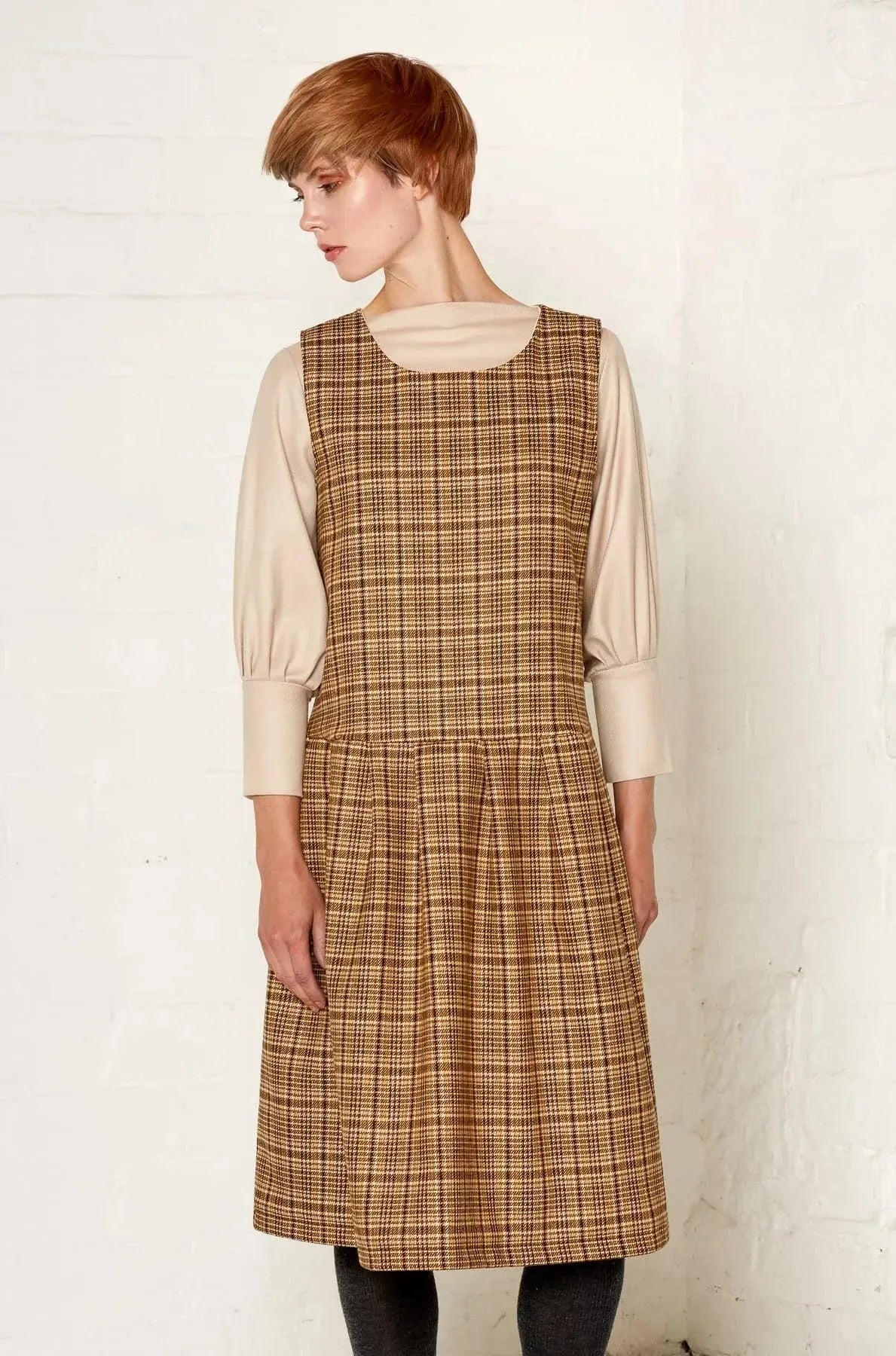 Meryl Dress (Orange) | size: XL Refurbished - N/A refurbished available on Cerqular