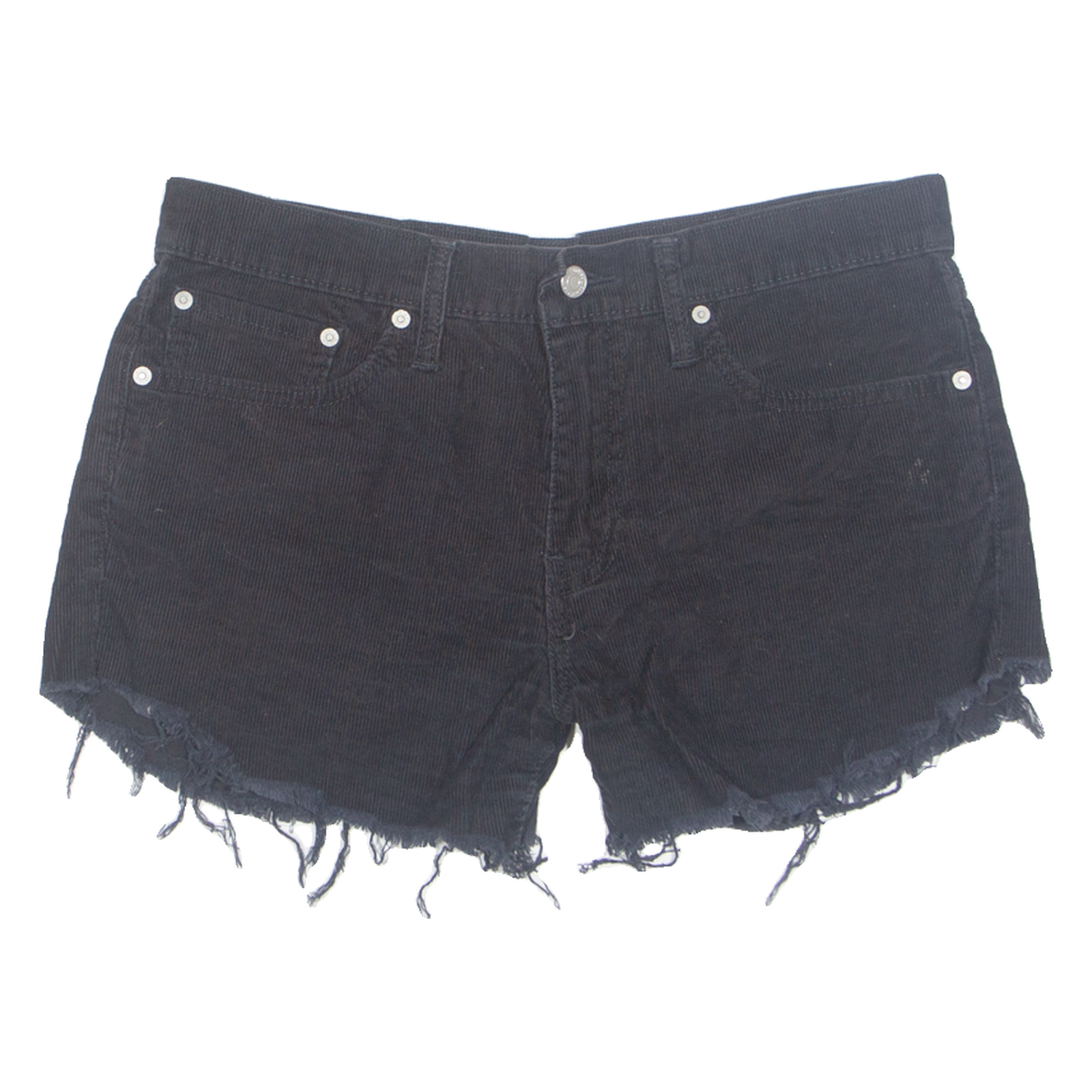 LEVI'S Cut Off 511 Womens Casual Shorts Black M W32 Refurbished - N/A refurbished available on Cerqular