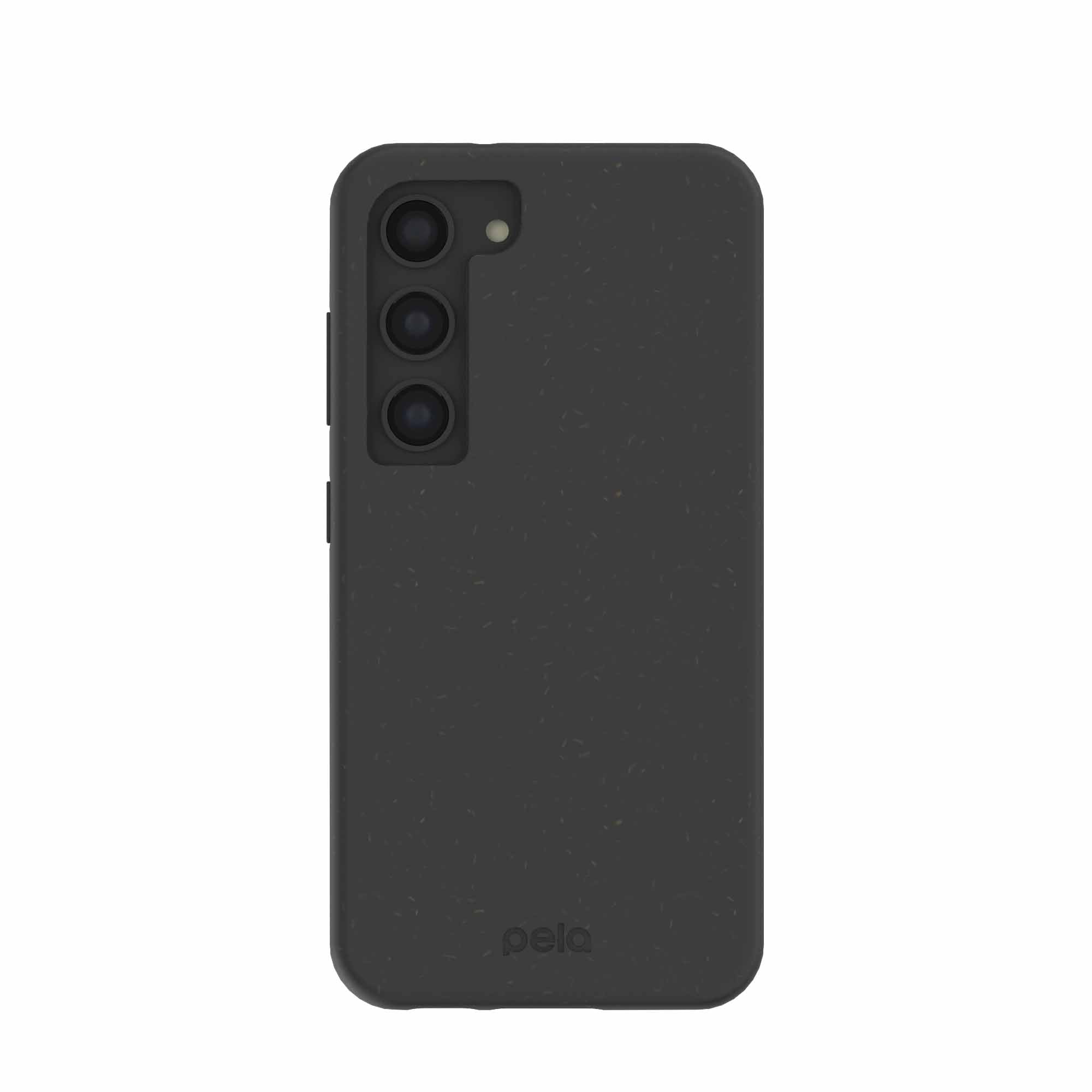Black Samsung S23 Phone Case Refurbished - Pela Case refurbished available on Cerqular
