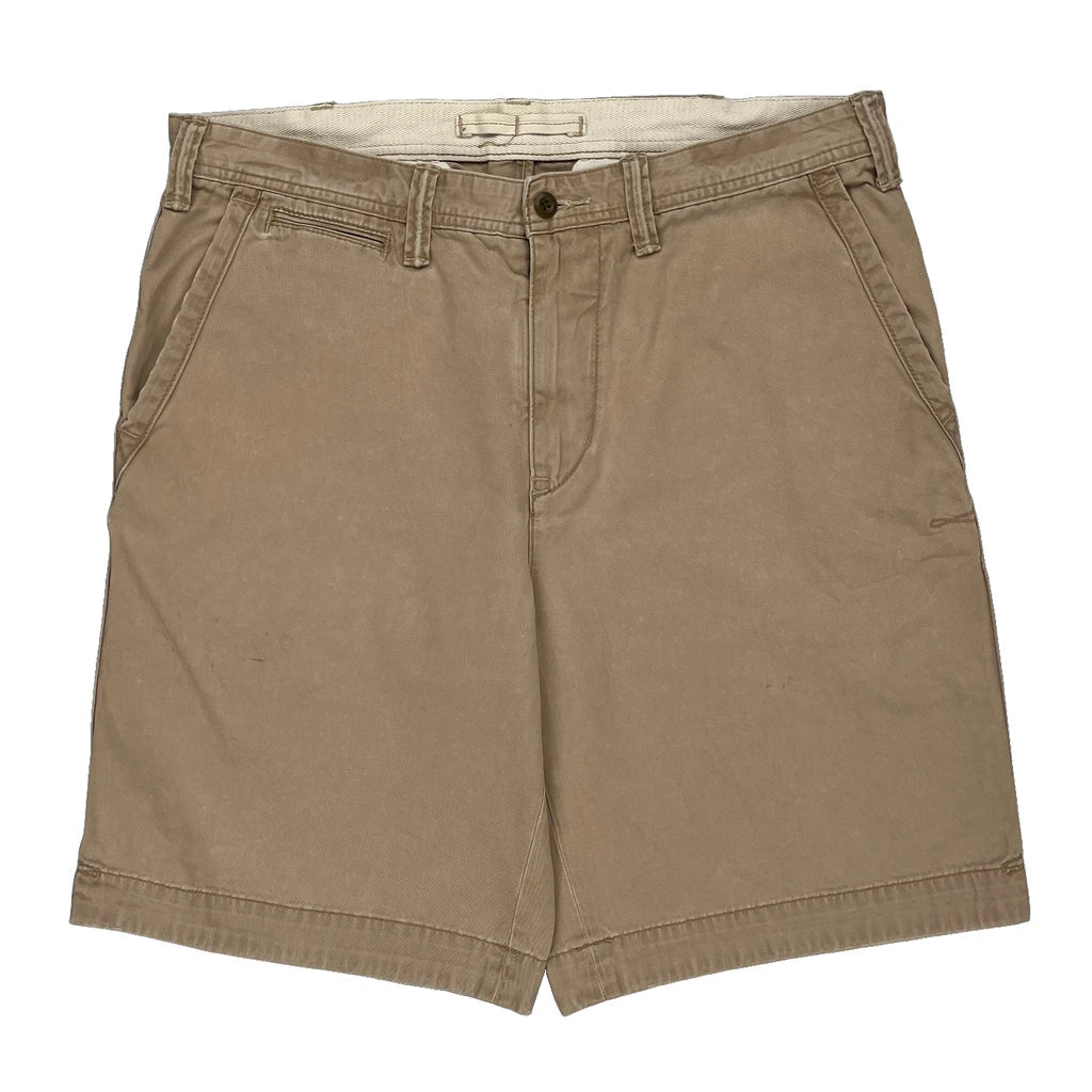 Polo By Ralph Lauren Chino Shorts - 35W 10L Beige Cotton Refurbished - Thrifted (note: this is a term often used to describe second- refurbished available on Cerqular