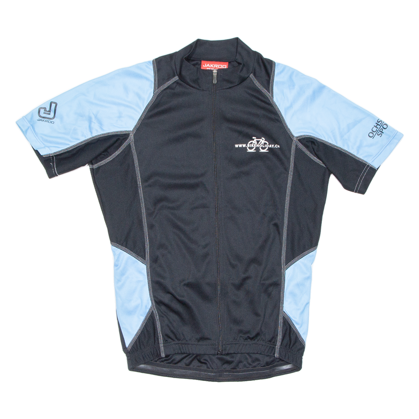 Cycling Mens Jersey Blue 1/2 Zip S Refurbished - N/A refurbished available on Cerqular