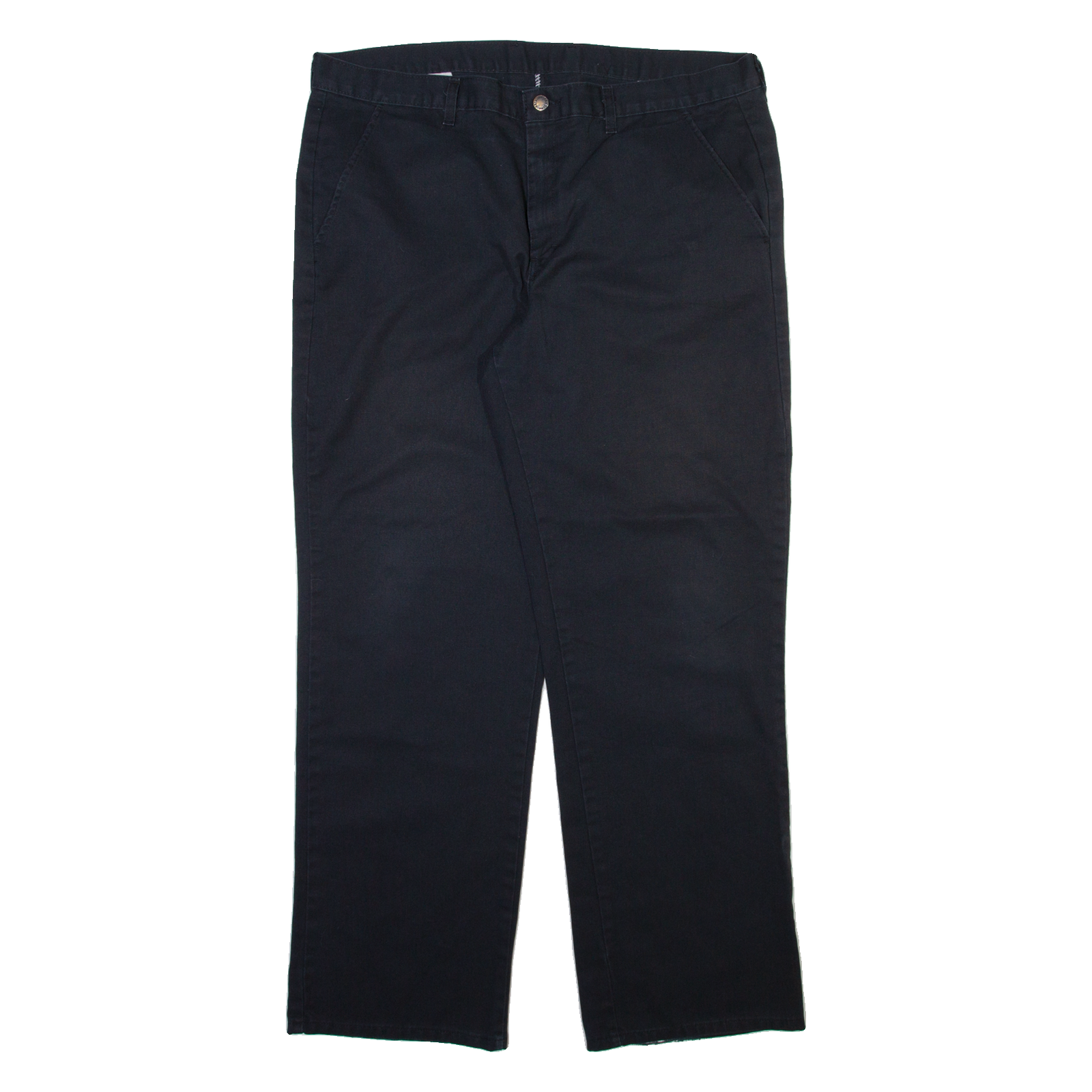 DICKIES Mens Trousers Black Regular Straight W38 L31 Refurbished - N/A refurbished available on Cerqular