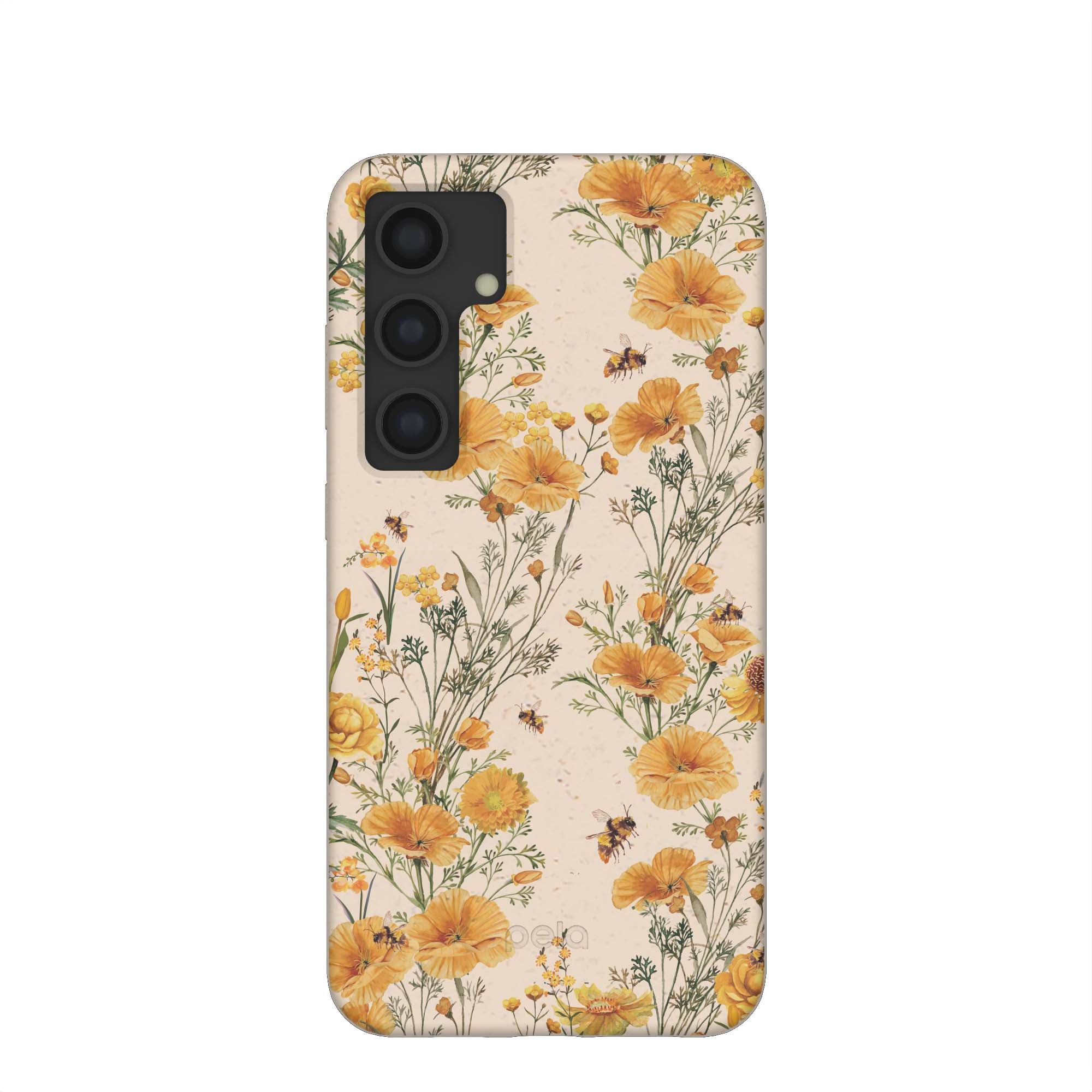 Seashell Vintage Bee Samsung Galaxy S24+(Plus) Case Refurbished - Pela Case refurbished available on Cerqular