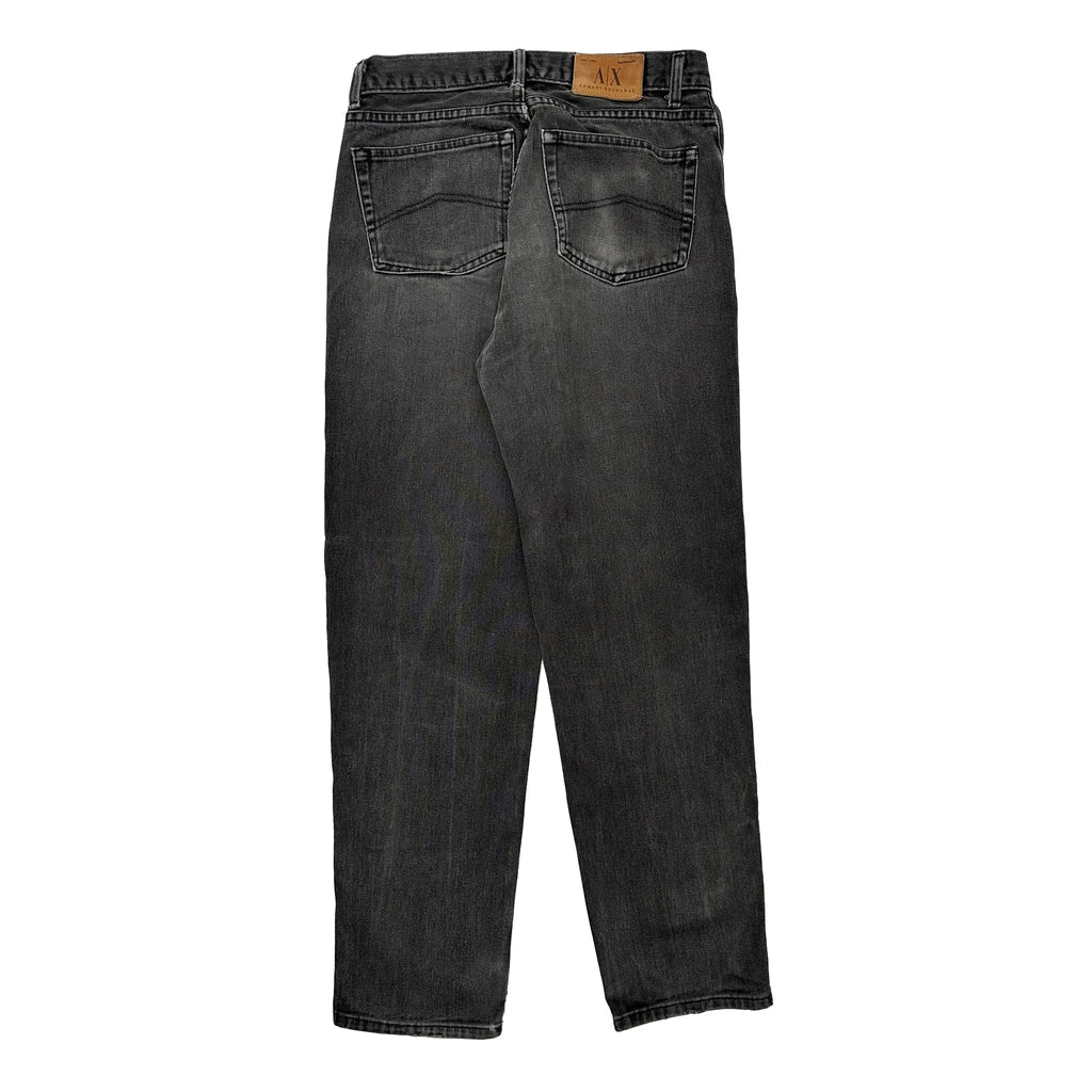 Armani Exchange Jeans - 31W 31L Grey Cotton Refurbished - Thrifted (note: this is a term often used to describe second- refurbished available on Cerqular