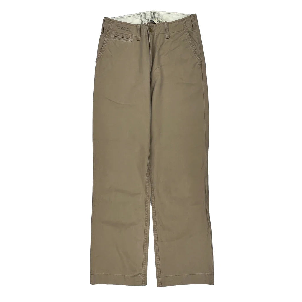 Dockers Chinos - 30W 29L Beige Cotton Refurbished - Thrifted (note: this is a term often used to describe second- refurbished available on Cerqular