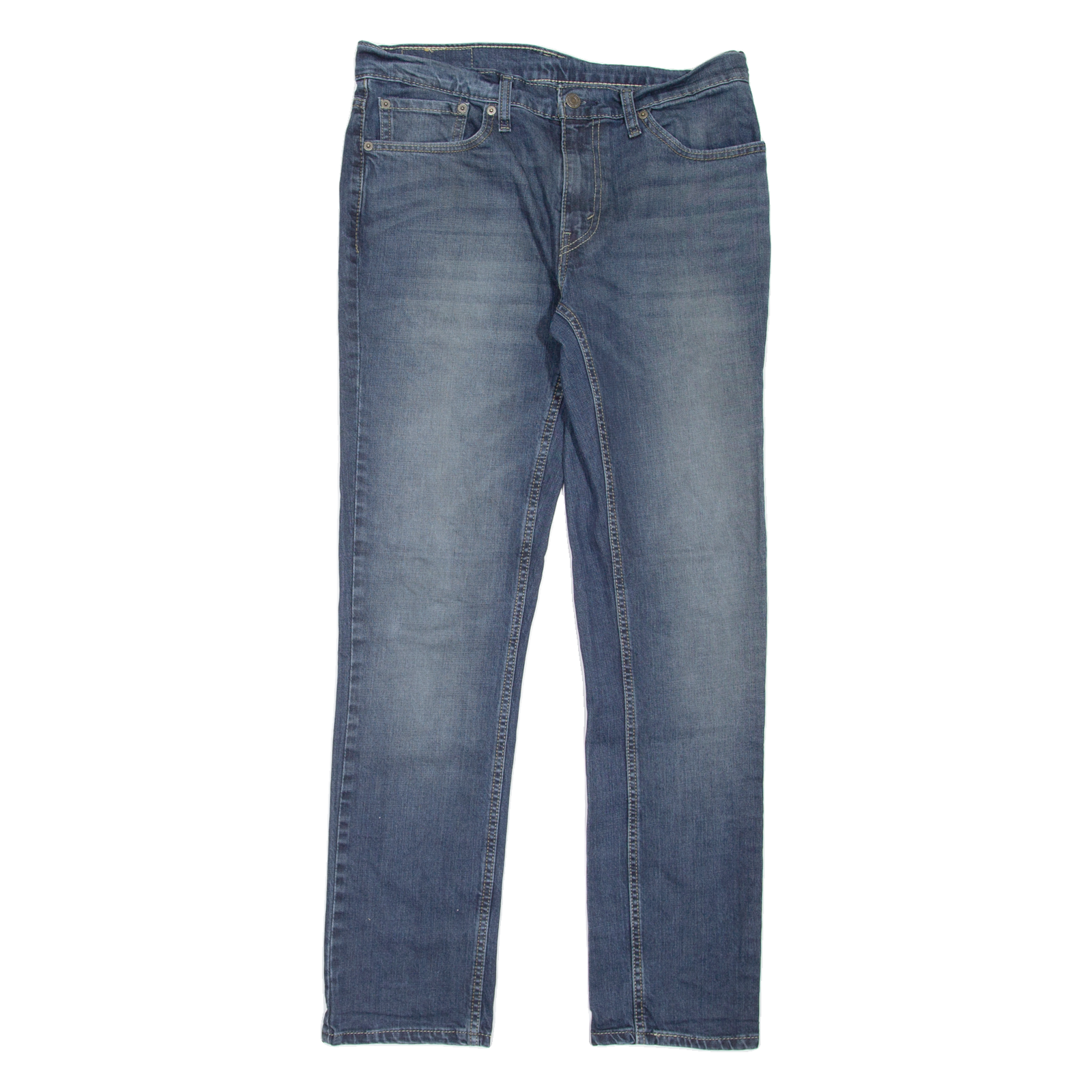 LEVI'S 511 Jeans Mens Blue Slim Straight Stone Wash W32 L32 Refurbished - N/A refurbished available on Cerqular