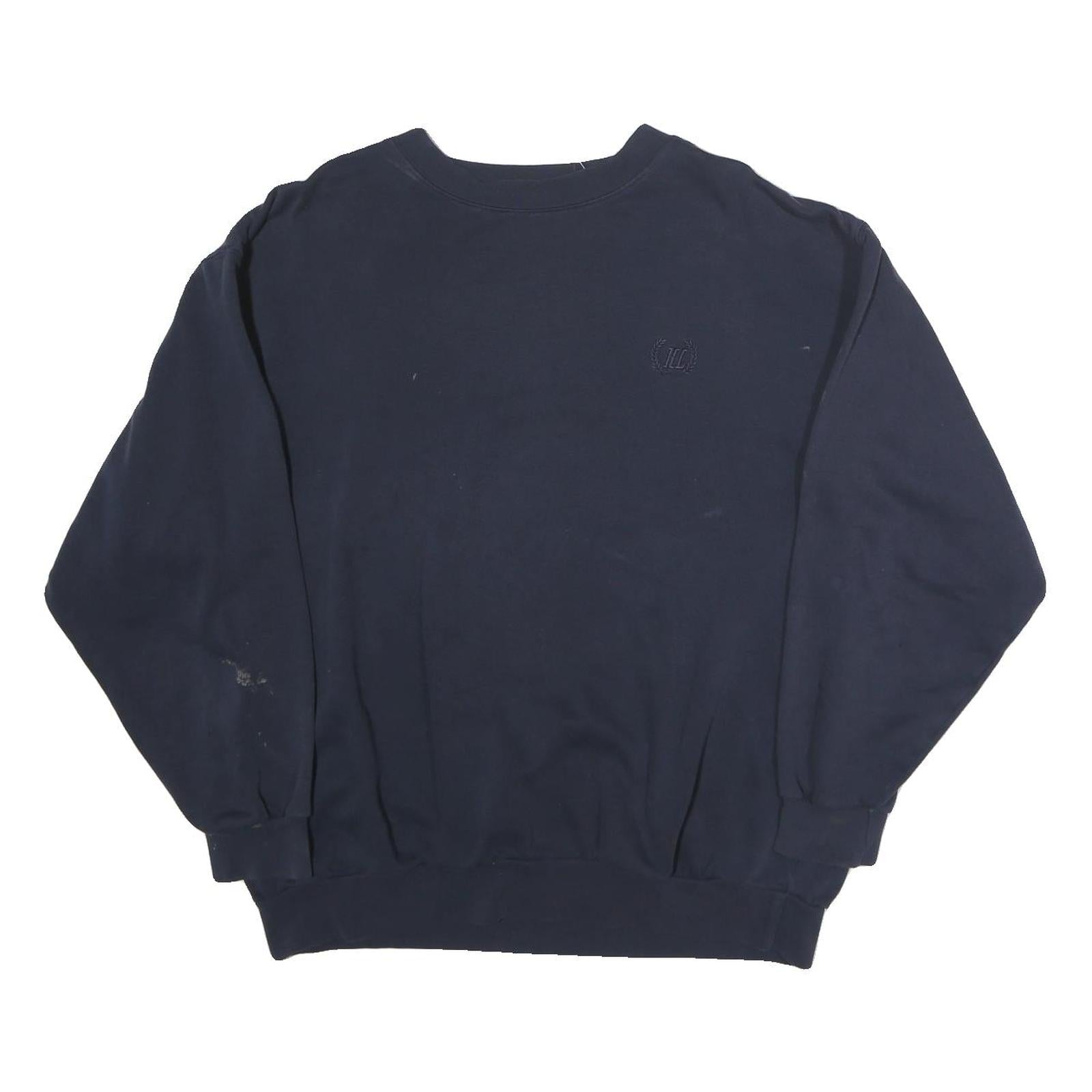 Buy HAPPY LIFE Mens Navy Sweatshirt Crew Neck M Cotton Pullover Casual Unisex Refurbished - $19.49 HAPPY LIFE Mens Navy Sweatshirt Crew Neck M Cotton Pullover Casual Unisex Refurbished - N/A refurbished available on Cerqular