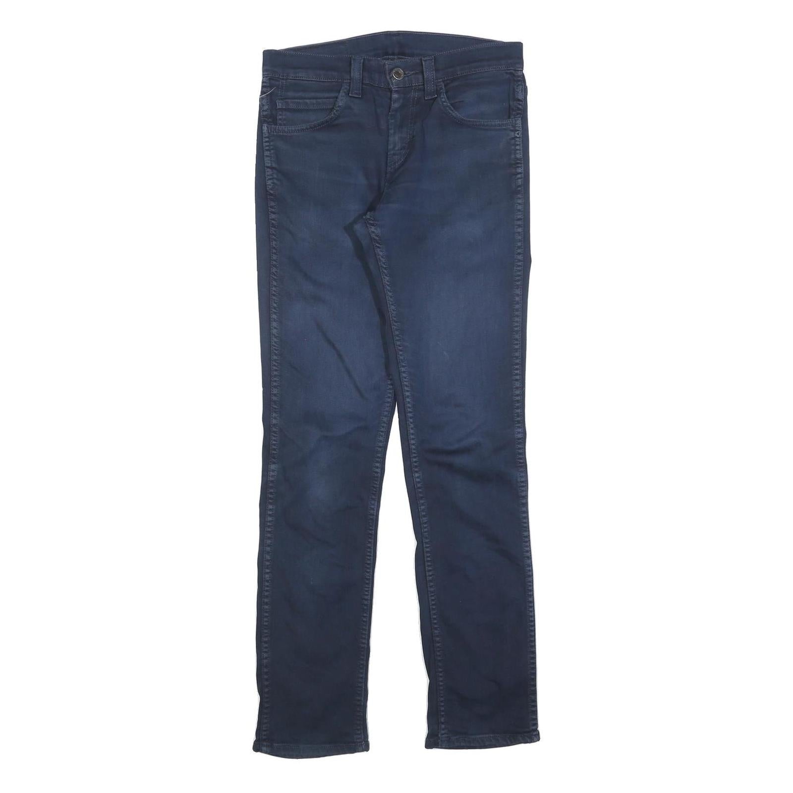 LEVI'S 511 Slim Mens Jeans Blue Slim Skinny Denim Medium W28 L32 Stretch Refurbished - N/A refurbished available on Cerqular