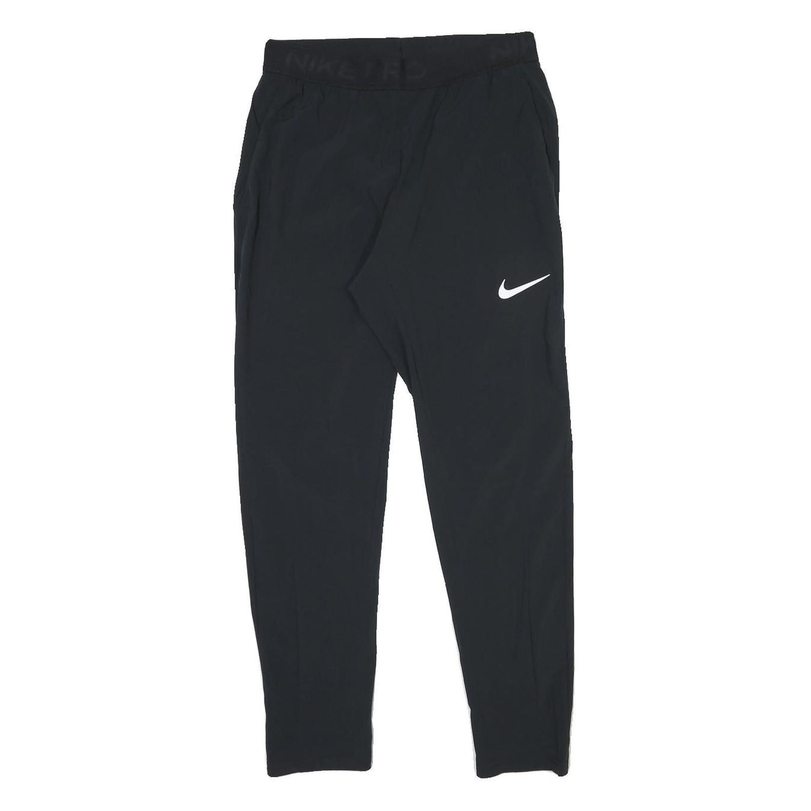 NIKE Mens Joggers Black Slim Tapered Size S W29 L28 Training Sweatpants Refurbished - N/A refurbished available on Cerqular