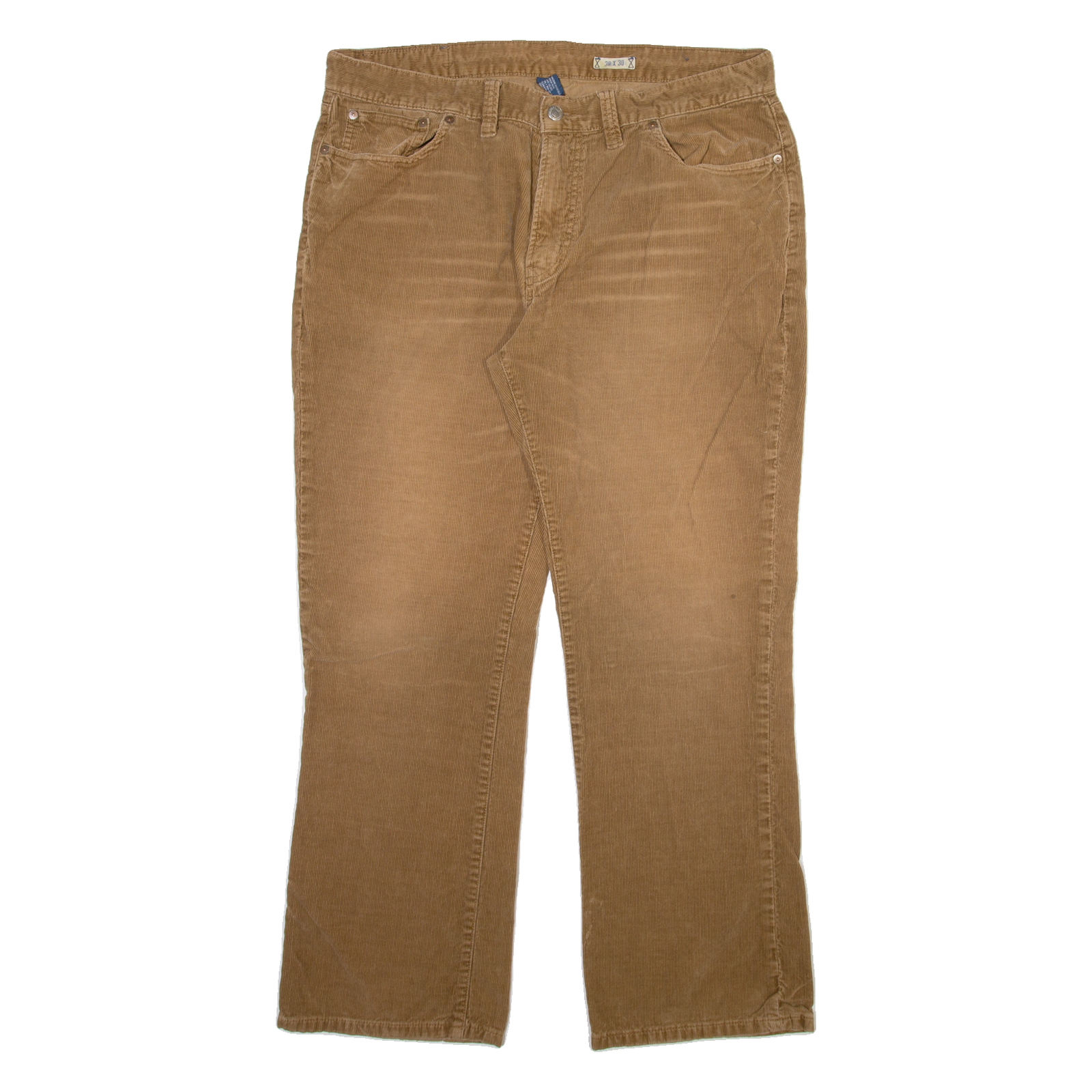 POLO RALPH LAUREN Mens Corduroy Trousers Brown Regular Straight W38 L30 Refurbished - N/A refurbished available on Cerqular