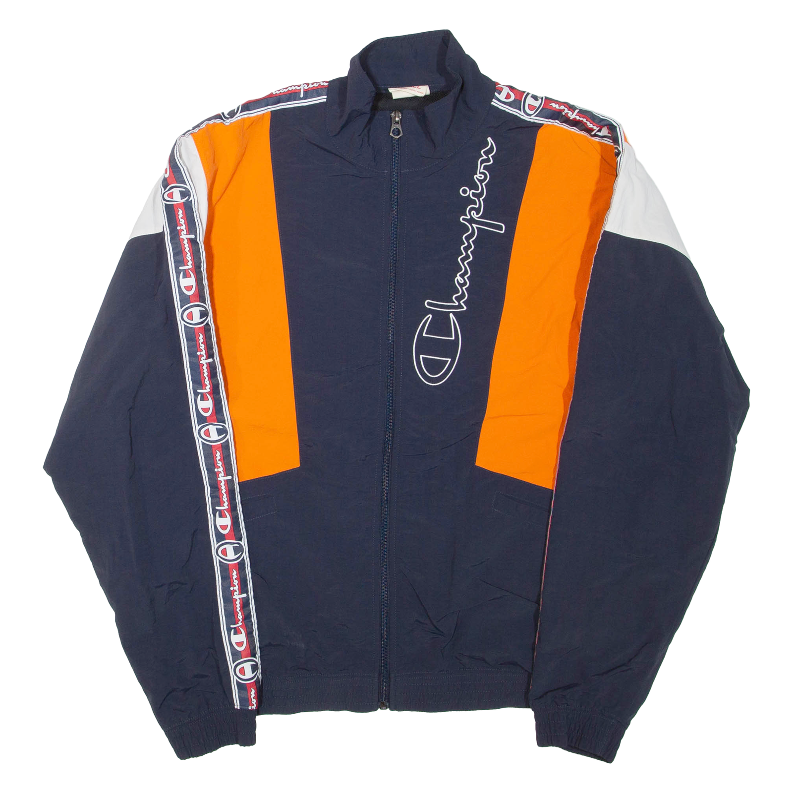 Buy CHAMPION Mens Track Jacket Blue Colourblock S Refurbished - $36.39 CHAMPION Mens Track Jacket Blue Colourblock S Refurbished - N/A refurbished available on Cerqular