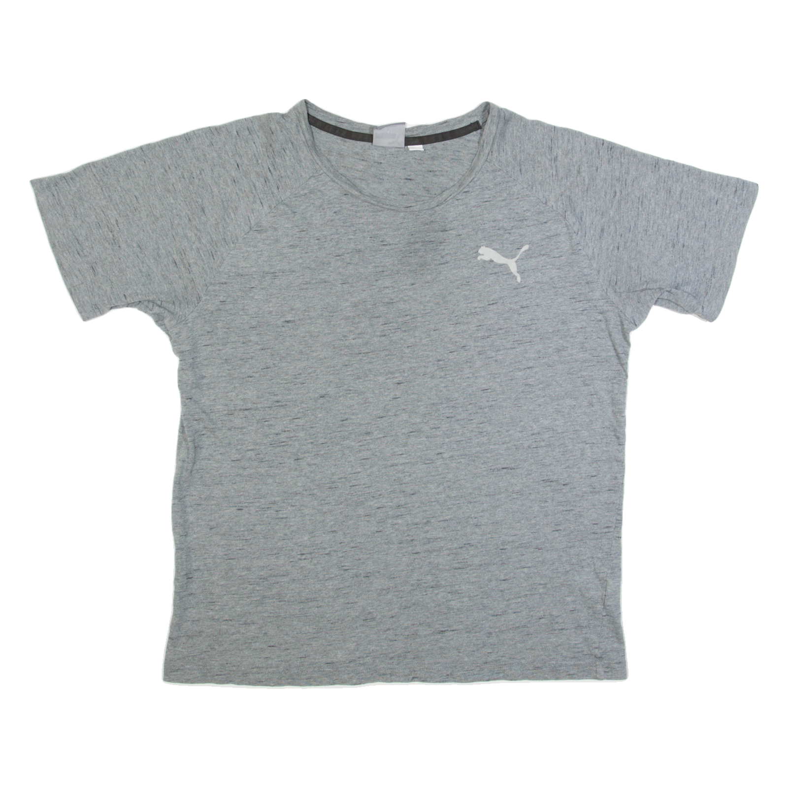 PUMA Mens T-Shirt Grey M Refurbished - N/A refurbished available on Cerqular