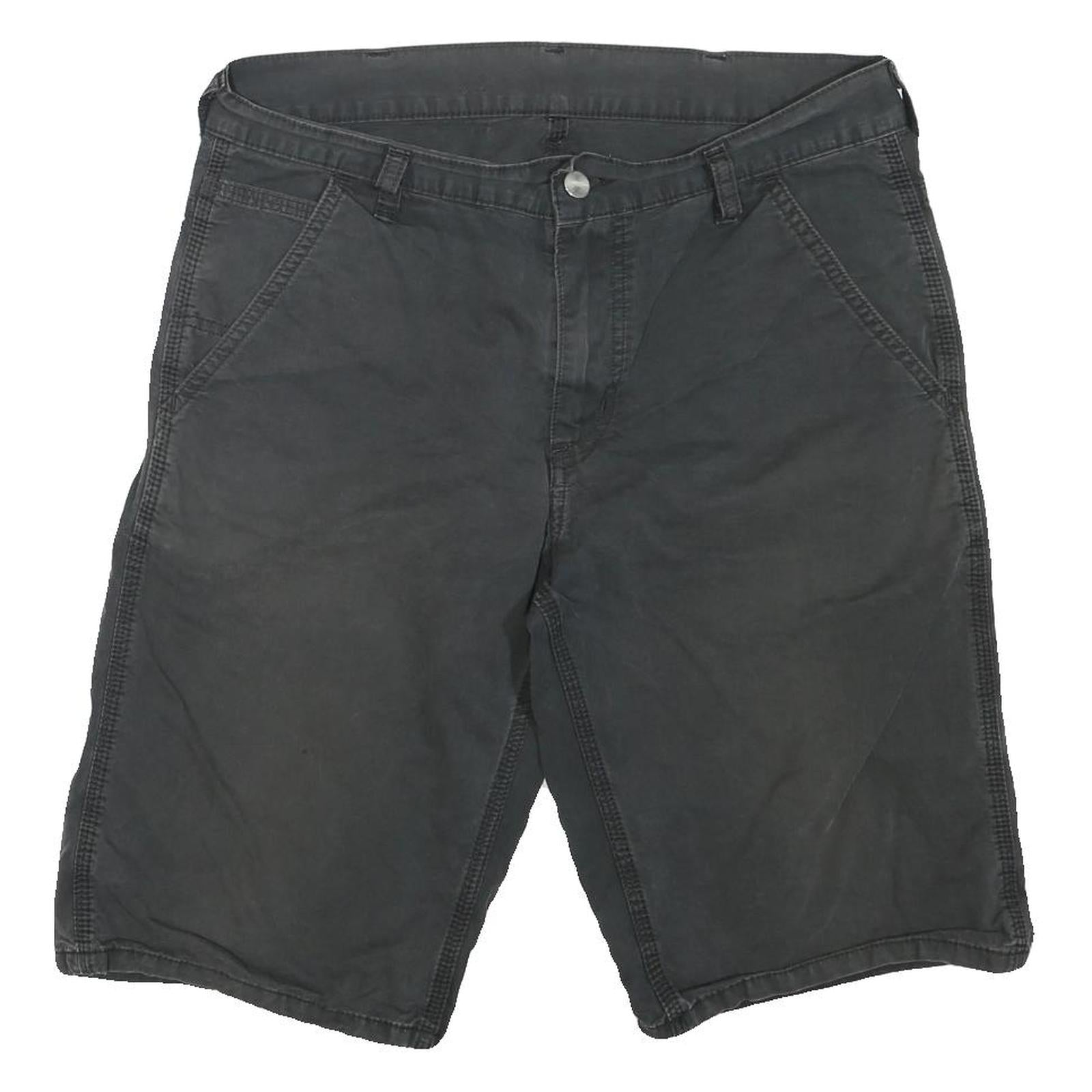 CARHARTT Mens Shorts Black Casual Regular M W32 Durable Cotton Blend Refurbished - N/A refurbished available on Cerqular