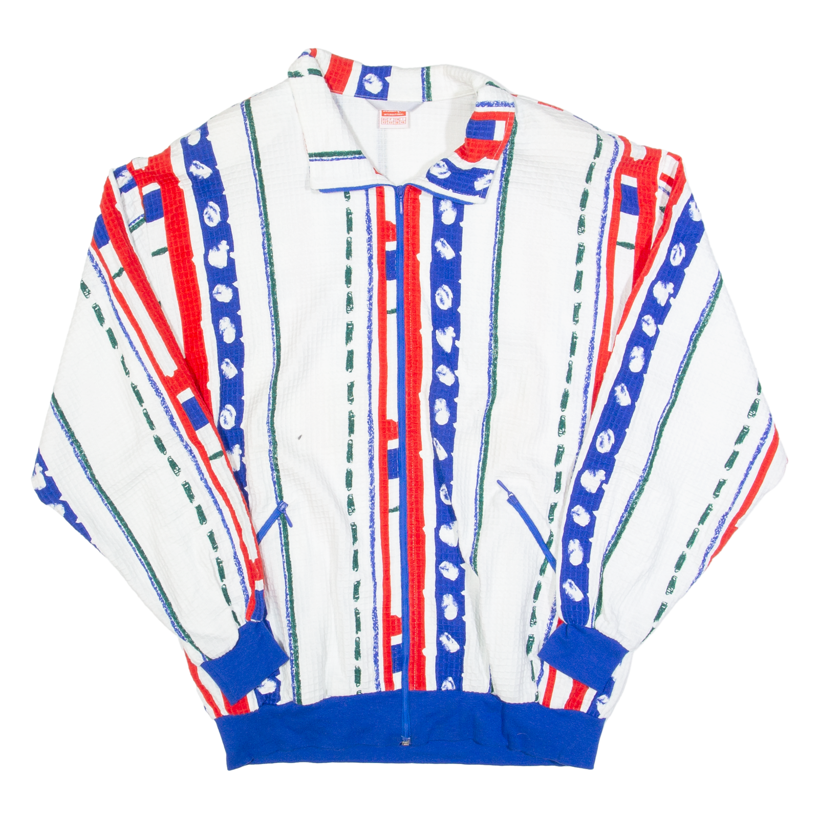 TRIUMPH Womens Shirt White Long Sleeve Crazy Pattern S Refurbished - N/A refurbished available on Cerqular