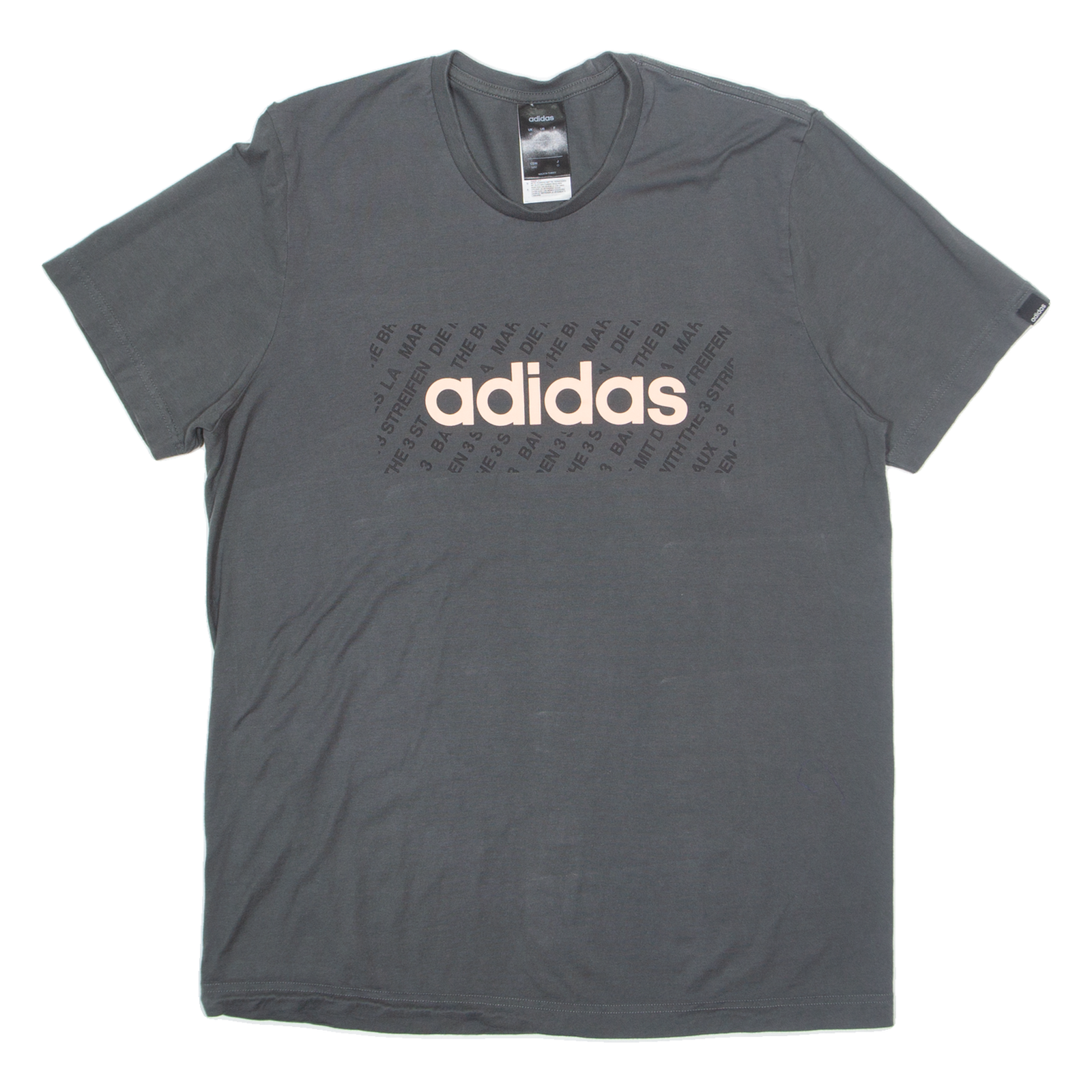 ADIDAS Womens T-Shirt Grey M Refurbished - N/A refurbished available on Cerqular