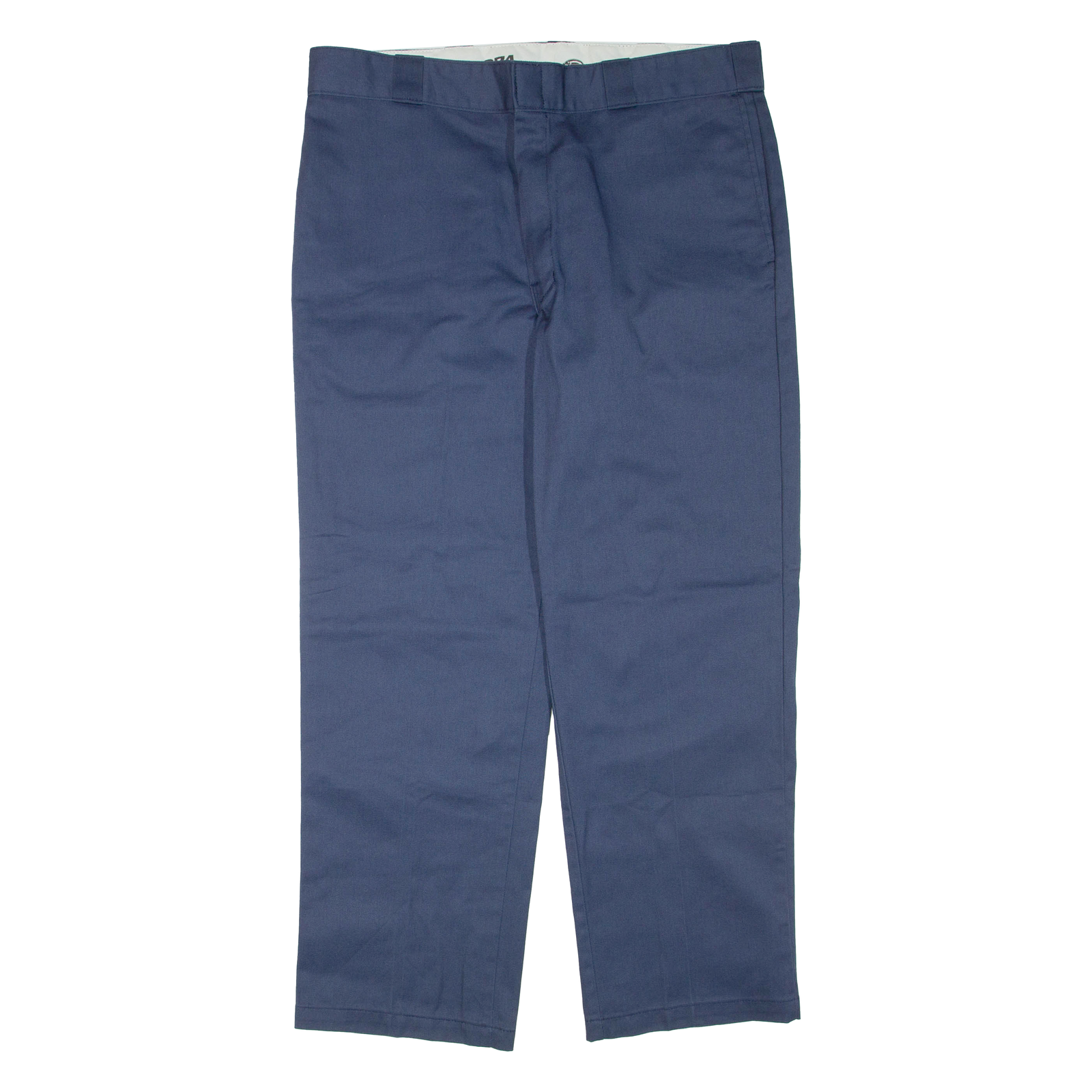 DICKIES Mens Trousers Blue Regular Tapered W38 L30 Refurbished - N/A refurbished available on Cerqular