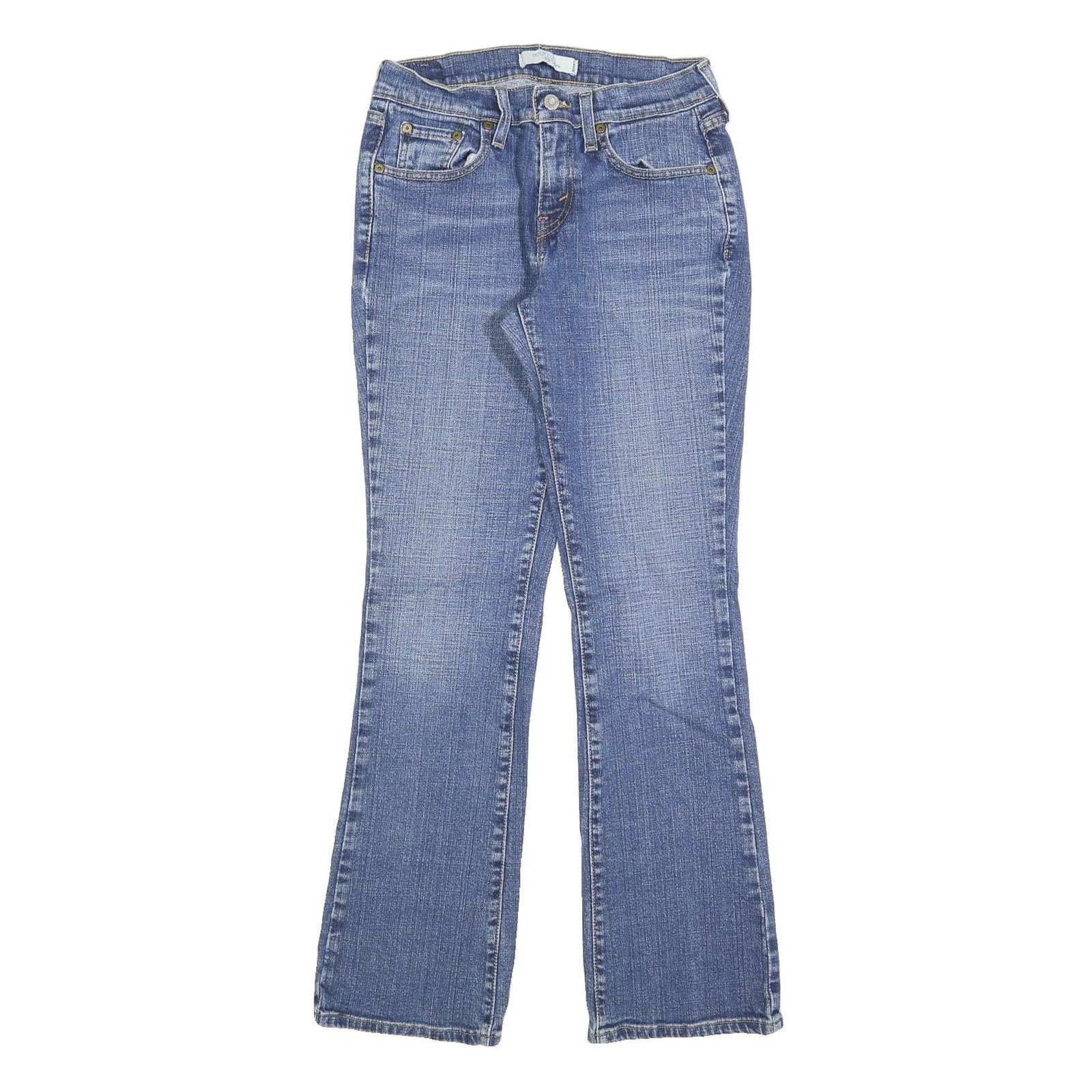 LEVI'S Womens 515 Regular Jeans Denim Blue W28 L30 Classic Fit Zip Closure Refurbished - N/A refurbished available on Cerqular