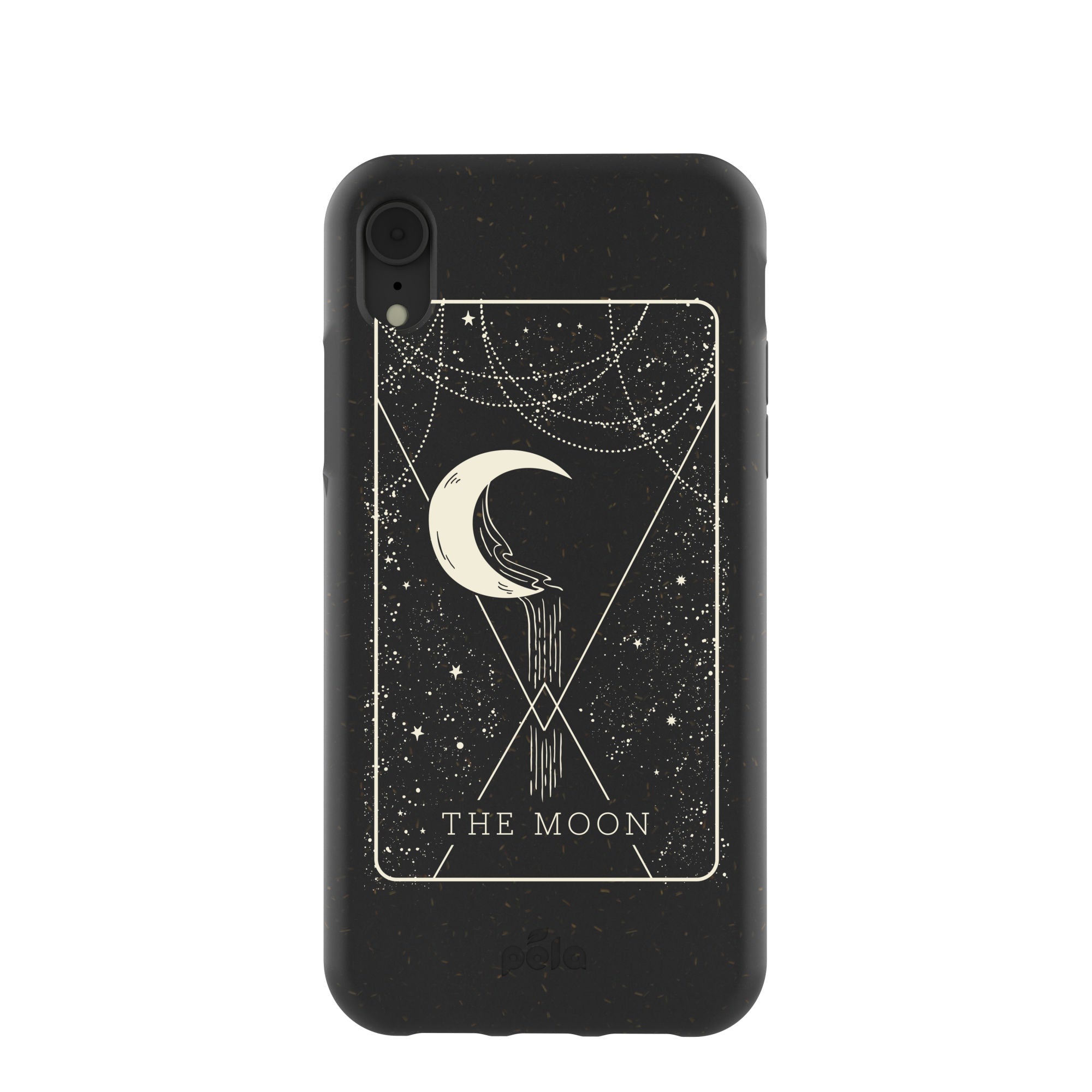 Black The Moon iPhone XR Case Refurbished - Pela Case refurbished available on Cerqular