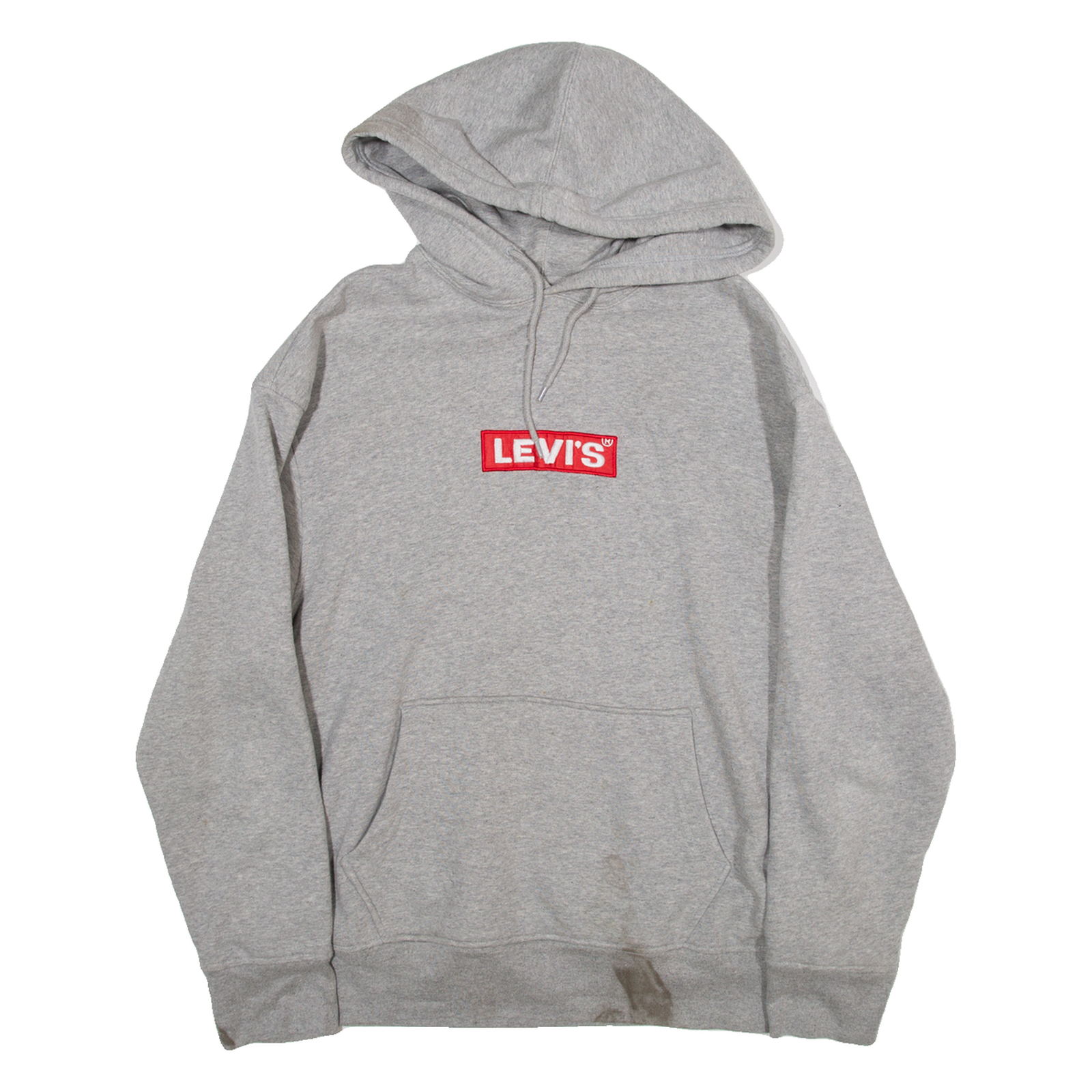 LEVI'S Relaxed Mens Grey Hoodie L Refurbished - N/A refurbished available on Cerqular