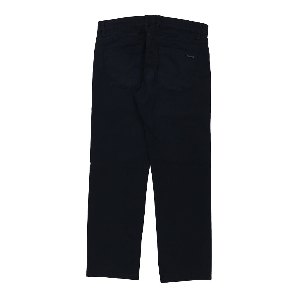 Energie Trousers - 36W 31L Navy Cotton Refurbished - Thrifted (note: this is a term often used to describe second- refurbished available on Cerqular