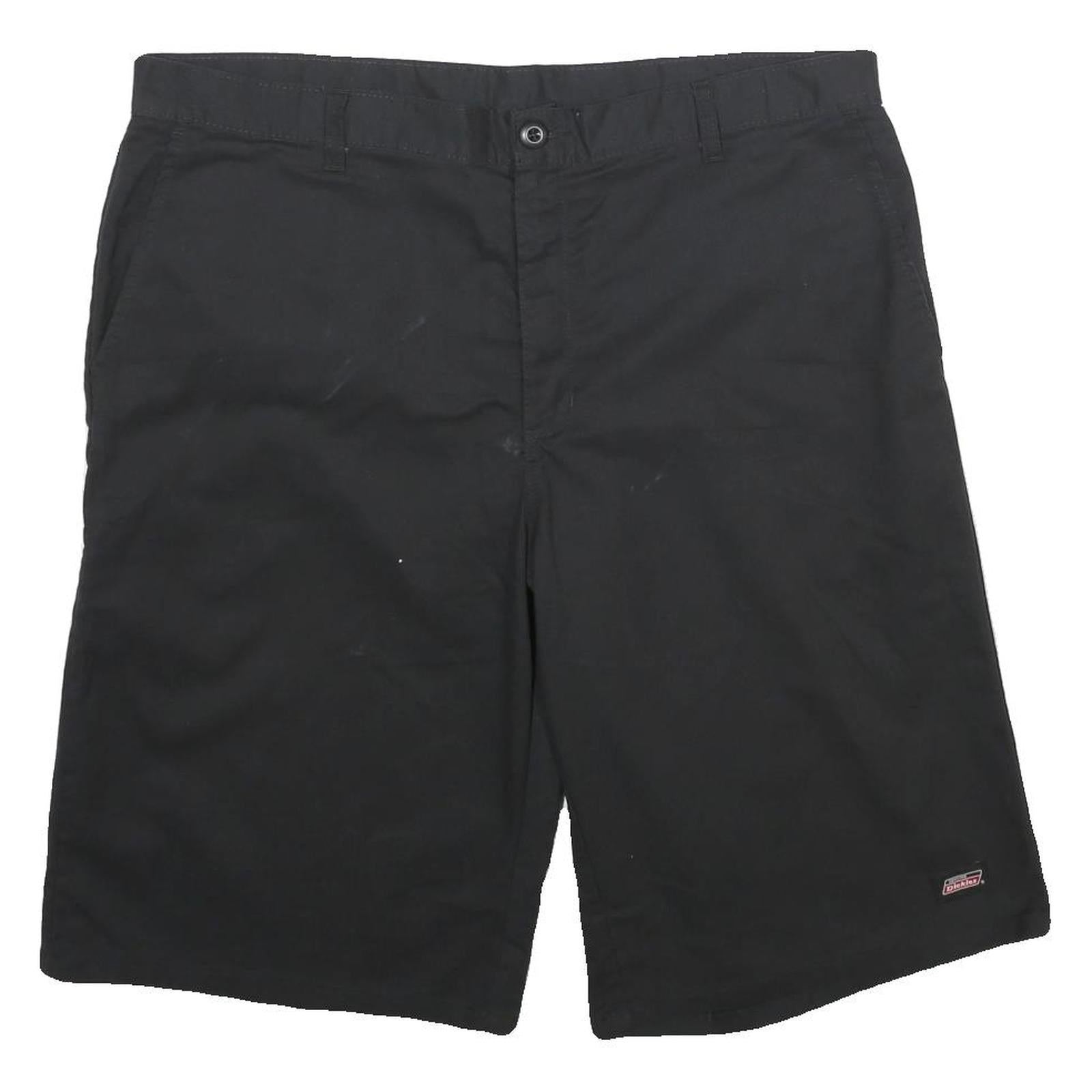 DICKIES Mens Shorts Black Casual XL W38 Workwear Polyester Blend Relaxed Fit Refurbished - N/A refurbished available on Cerqular