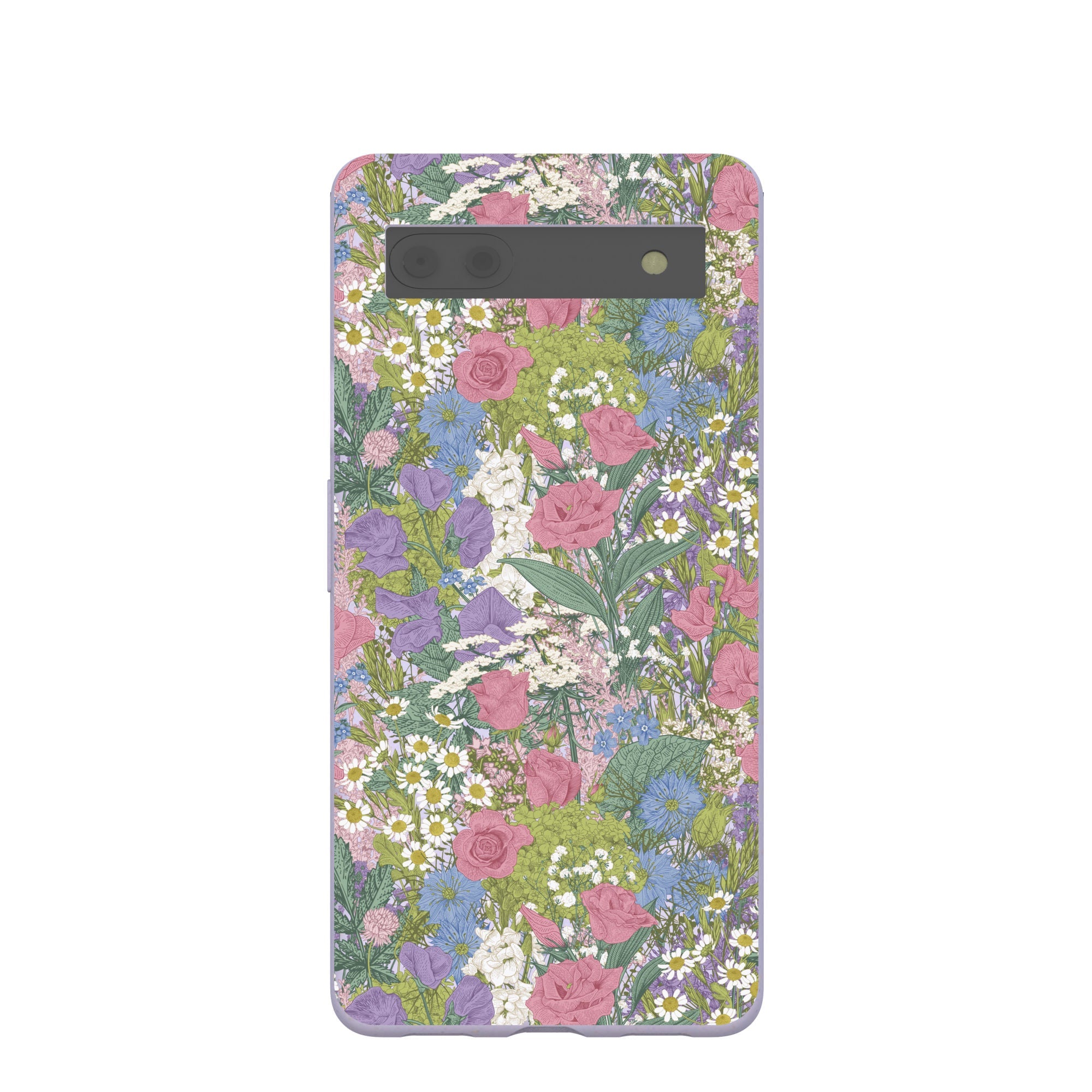 Lavender Pastel fields Google Pixel 6a Case Refurbished - Pela Case refurbished available on Cerqular