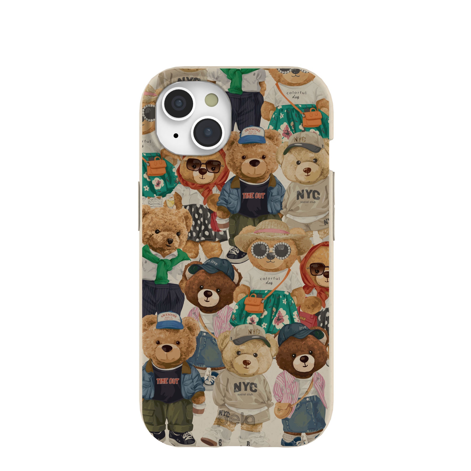 London Fog Unbearably Cute iPhone 15 Case Refurbished - Pela Case refurbished available on Cerqular