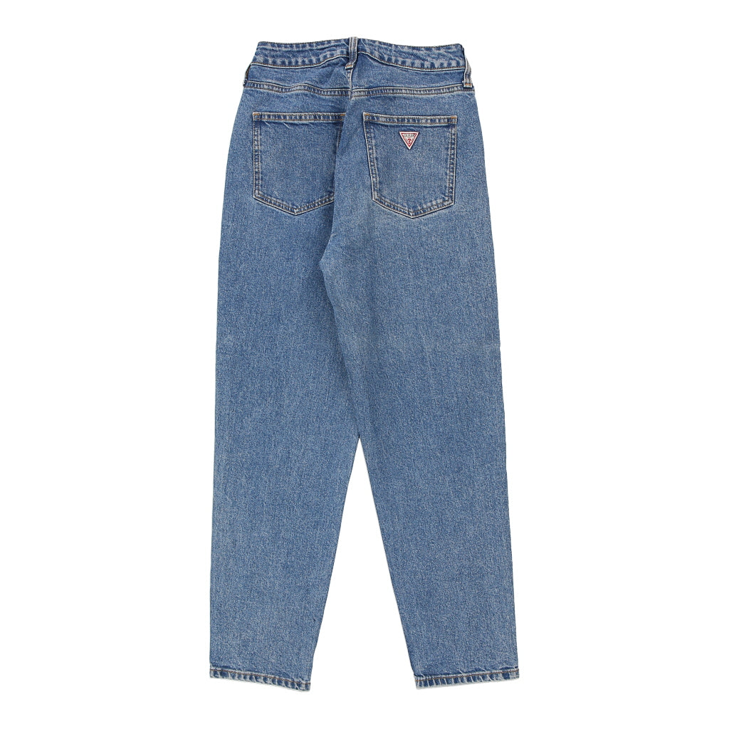 Buy Mom Jean Guess Jeans - 27W UK 8 Blue Cotton Refurbished - $19.28 Mom Jean Guess Jeans - 27W UK 8 Blue Cotton Refurbished - Thrifted (note: this is a term often used to describe second- refurbished available on Cerqular