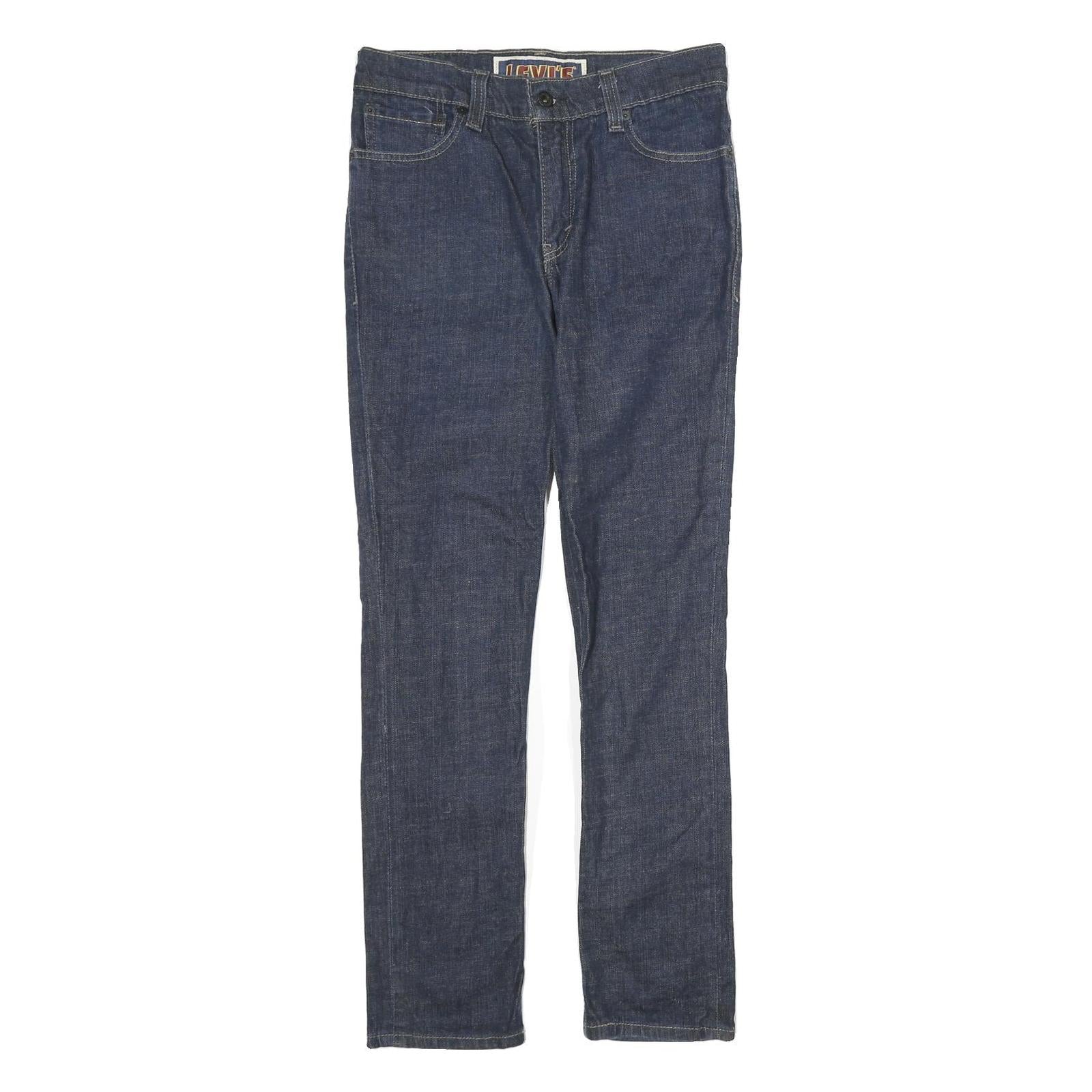 LEVI'S Mens Slim Blue Jeans Denim W30 L31 Classic Zip Plain Refurbished - N/A refurbished available on Cerqular