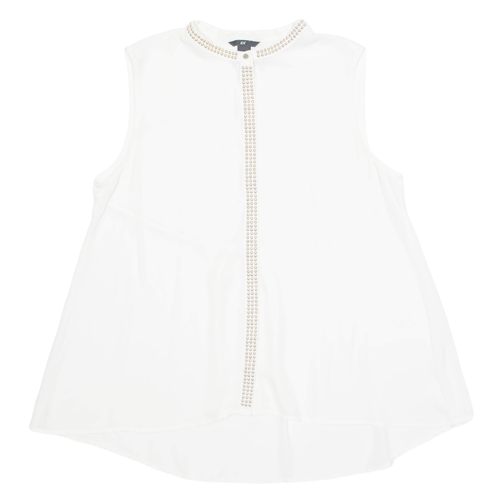 Buy H&M Sheer Womens Blouse White L Refurbished - $16.89 H&M Sheer Womens Blouse White L Refurbished - N/A refurbished available on Cerqular