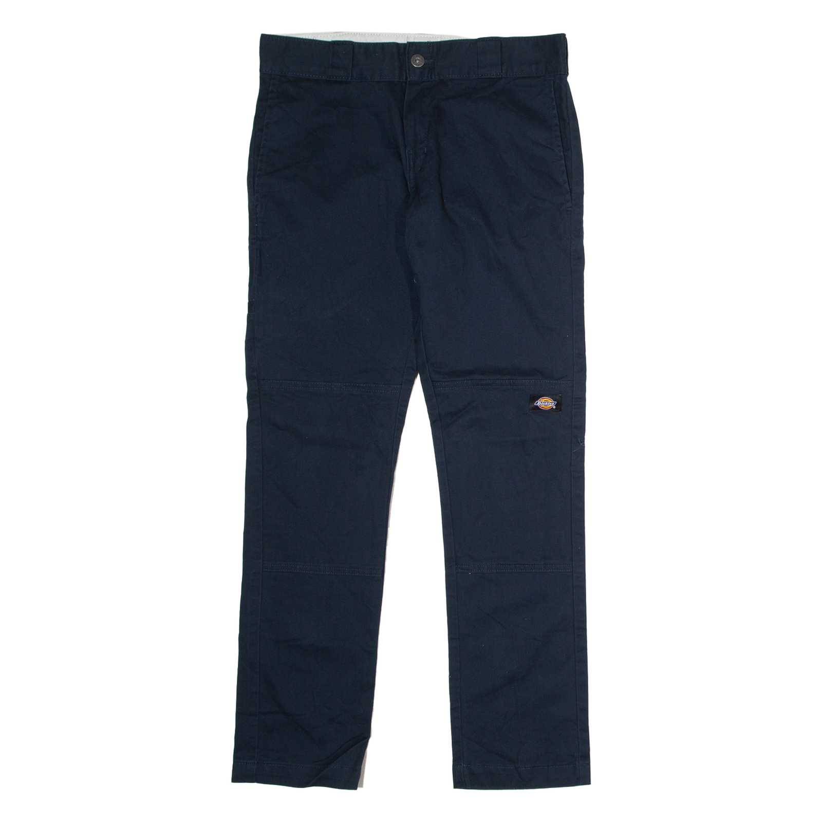 DICKIES Workwear Mens Twill Trousers Blue Regular Skinny W30 L30 Refurbished - N/A refurbished available on Cerqular