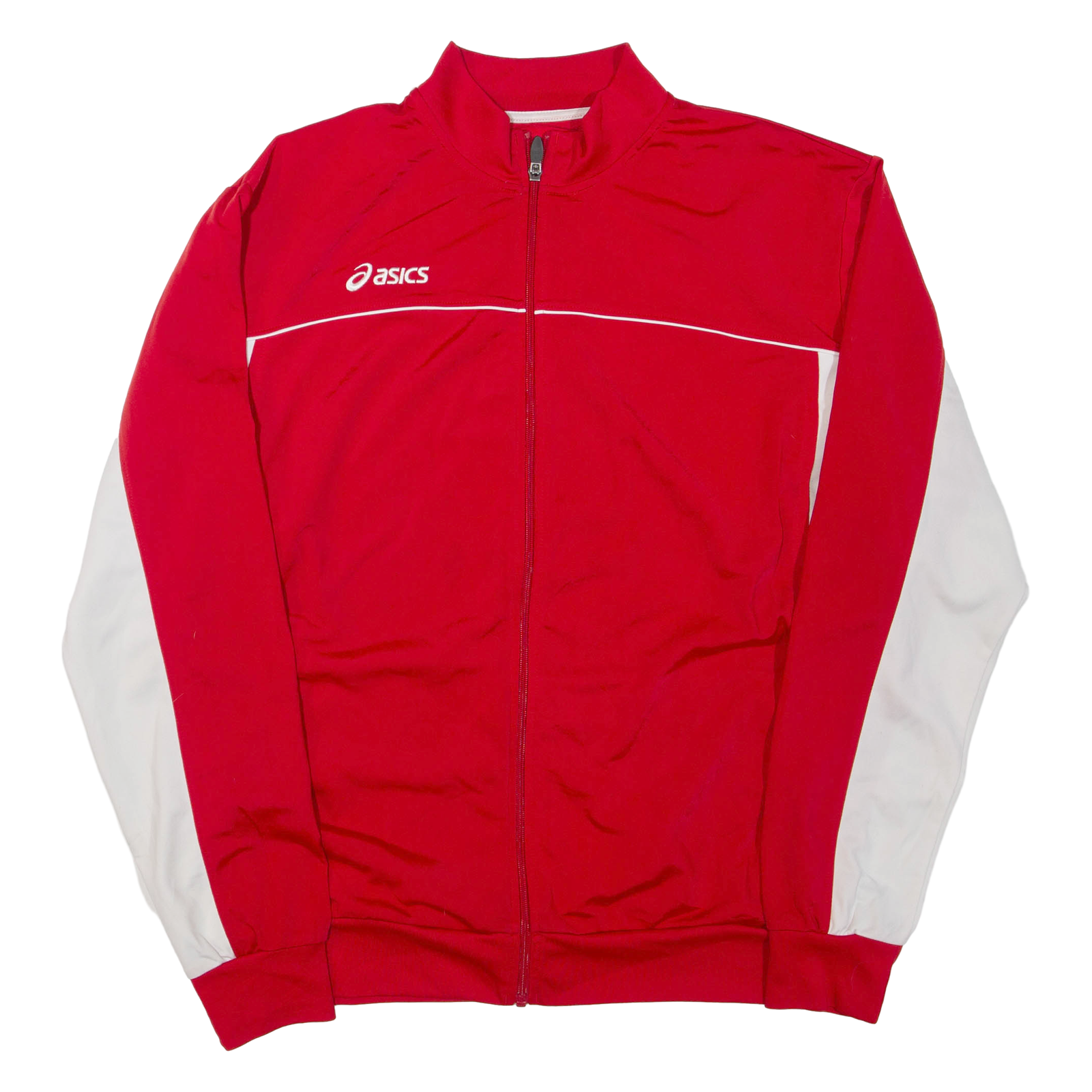 Buy ASICS Mens Track Jacket Red L Refurbished - $44.19 ASICS Mens Track Jacket Red L Refurbished - N/A refurbished available on Cerqular