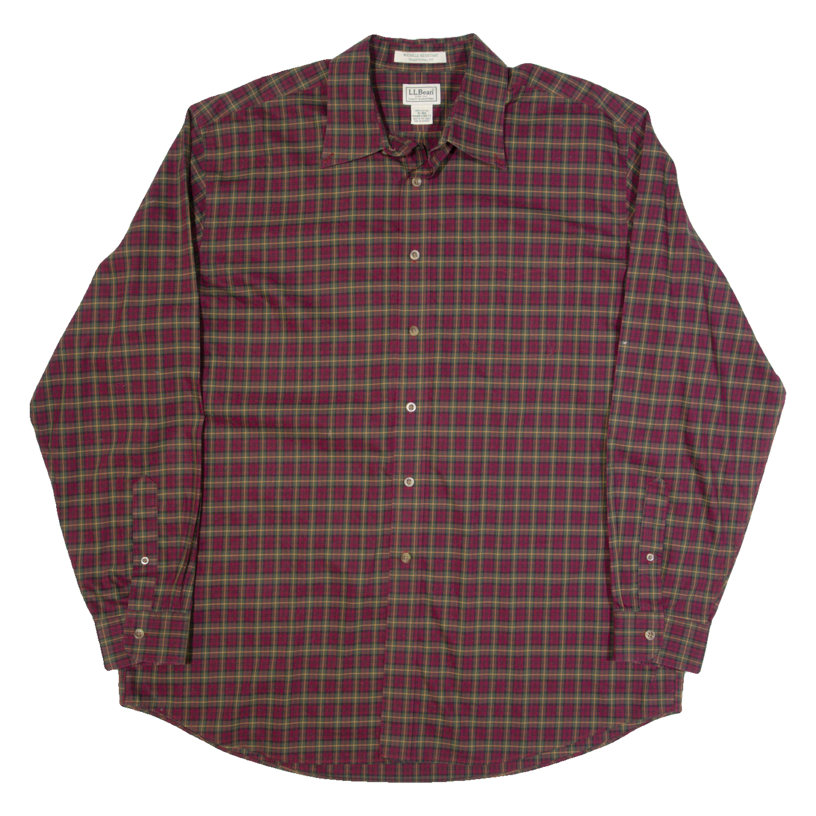 Buy LL BEAN Mens Shirt Maroon Plaid Long Sleeve XL Refurbished - $44.19 LL BEAN Mens Shirt Maroon Plaid Long Sleeve XL Refurbished - N/A refurbished available on Cerqular