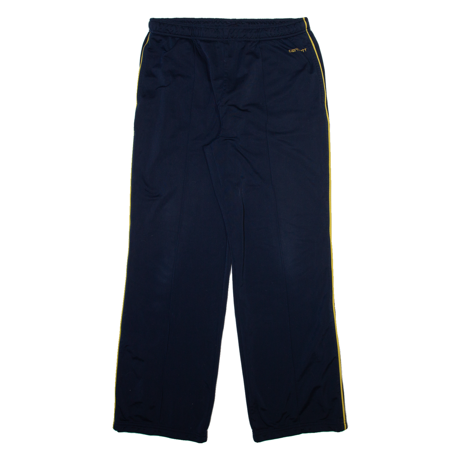 CARHARTT Mens Track Pants Blue Straight XL W31 L30 Refurbished - N/A refurbished available on Cerqular