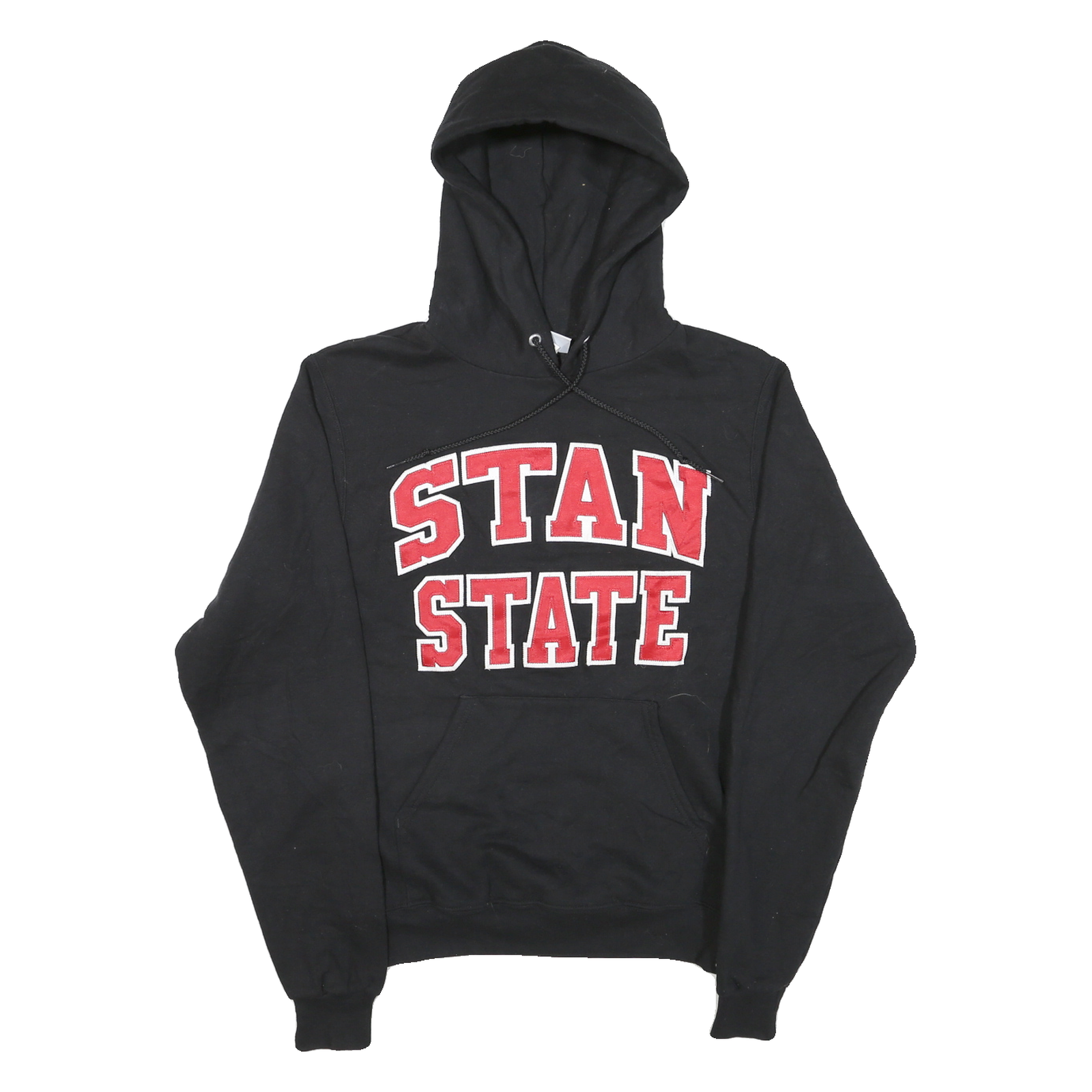 CHAMPION Mens Black Stan State Pullover Hoodie XS Cotton Blend Casual Sportswear Refurbished - N/A refurbished available on Cerqular