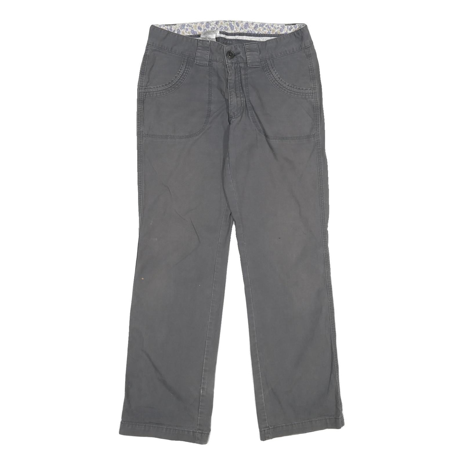 CARHARTT Womens Cotton Grey Regular Straight Trousers W32 L32 Casual Workwear Refurbished - N/A refurbished available on Cerqular